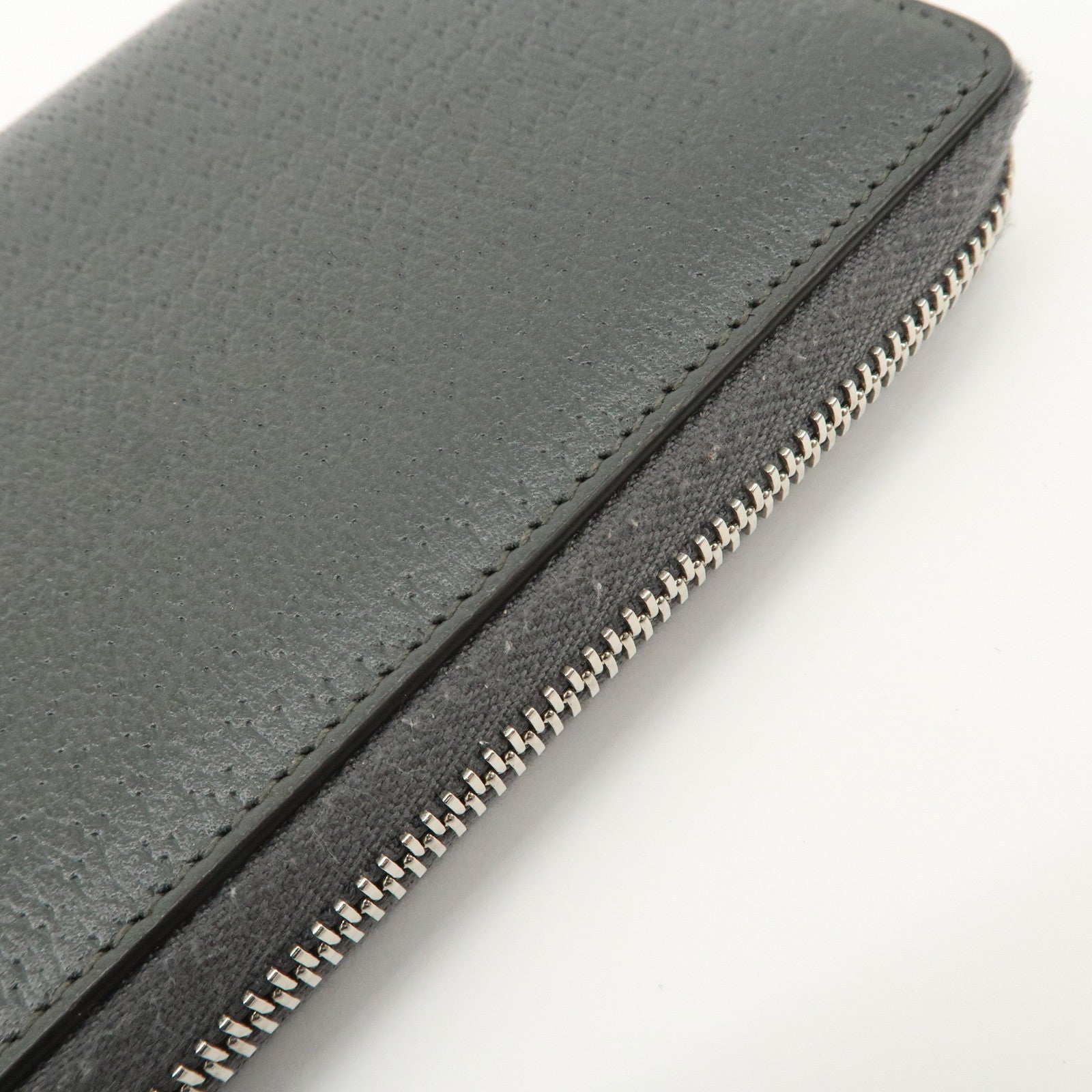 GUCCI Interlocking G GG Supreme Leather Round Zippy Wallet 701423 Used