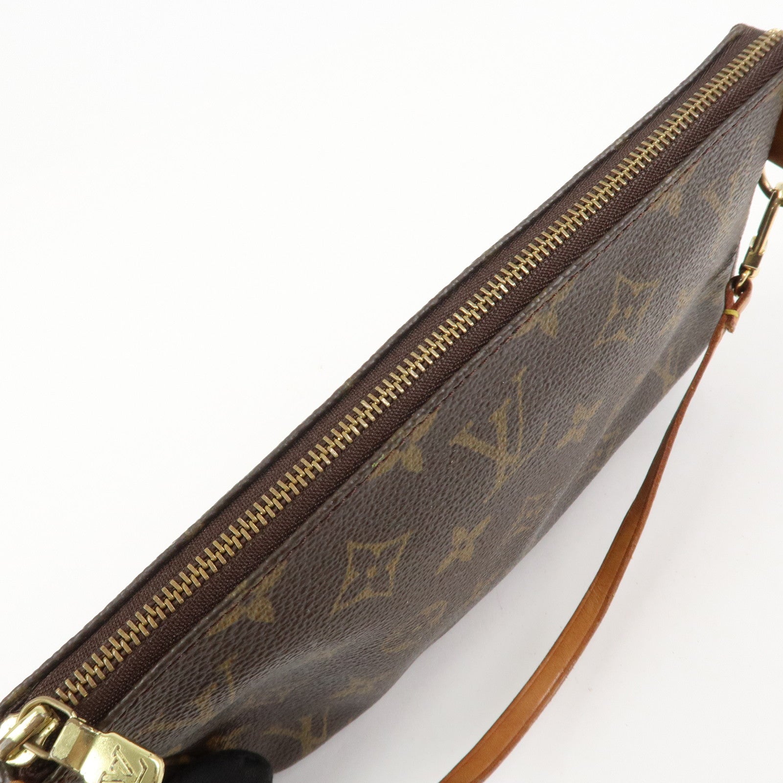 Louis Vuitton Monogram Pochette Accessoires Pouch Hand Bag M51980