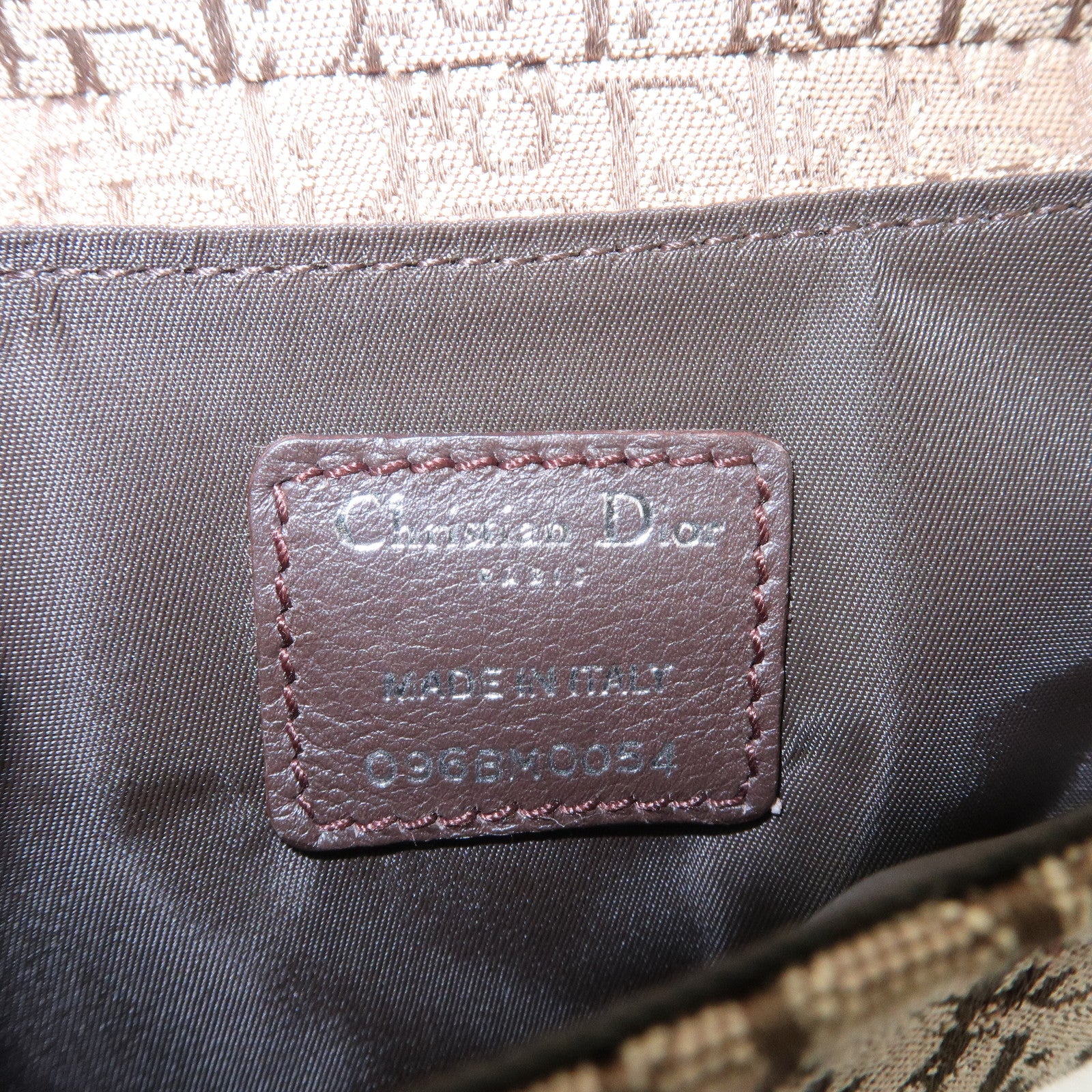 Christian Dior Rasta Trotter Canvas Waist Pouch Beige Red Yellow