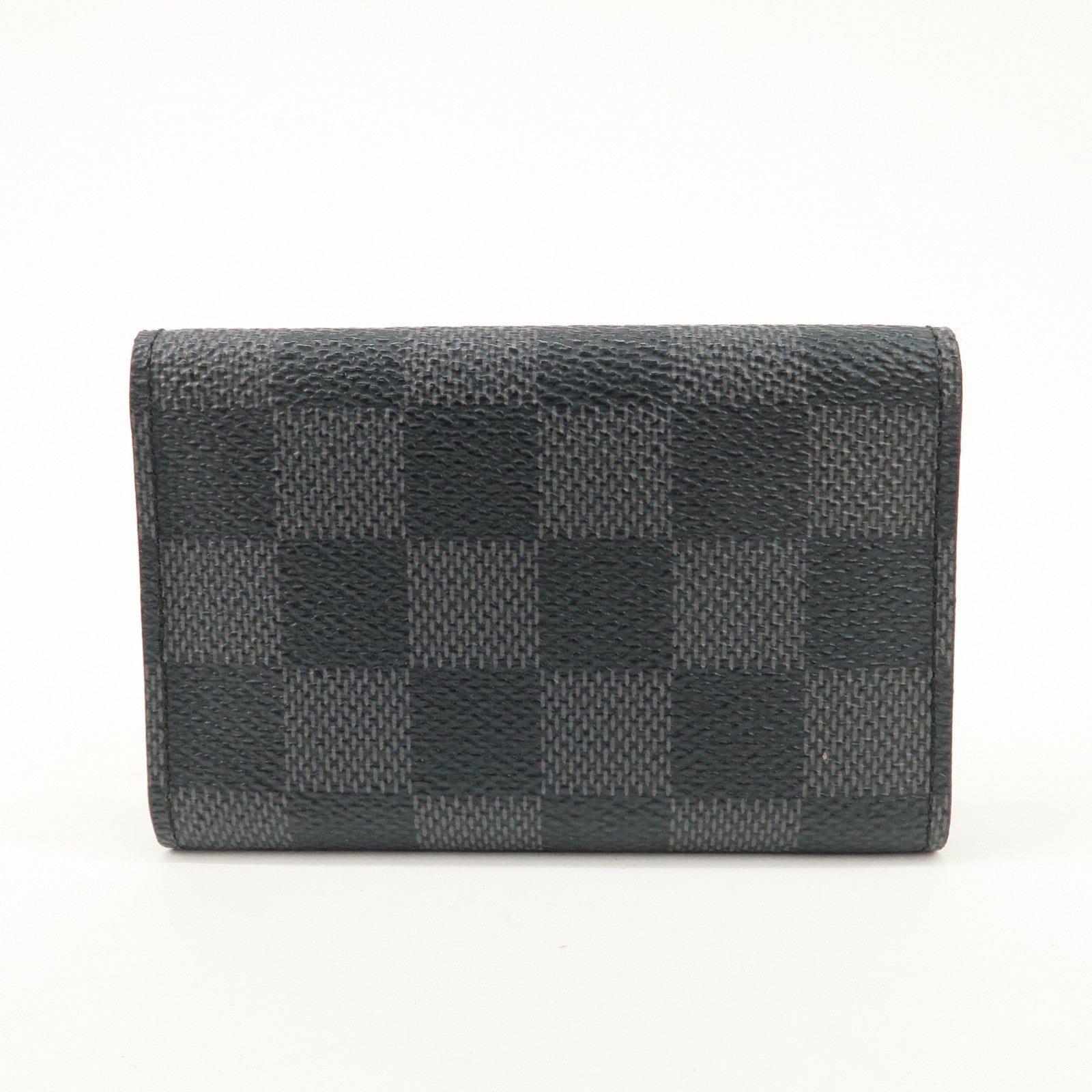 Louis Vuitton Damier Graphite Multicle 6 Key Case Gray N62662 Used