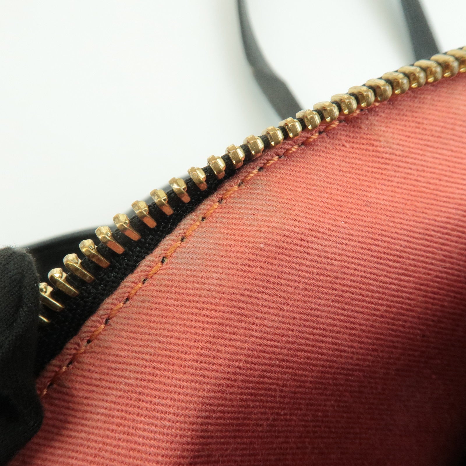 Chloe Angie Leather 2Way Tote Bag Hand Bag Shoulder Bag Black Used