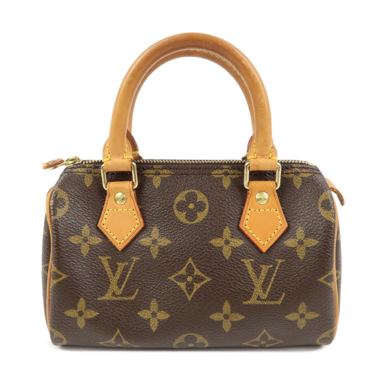 Louis Vuitton Monogram Canvas Mini Speedy Mini Boston Bag M41534