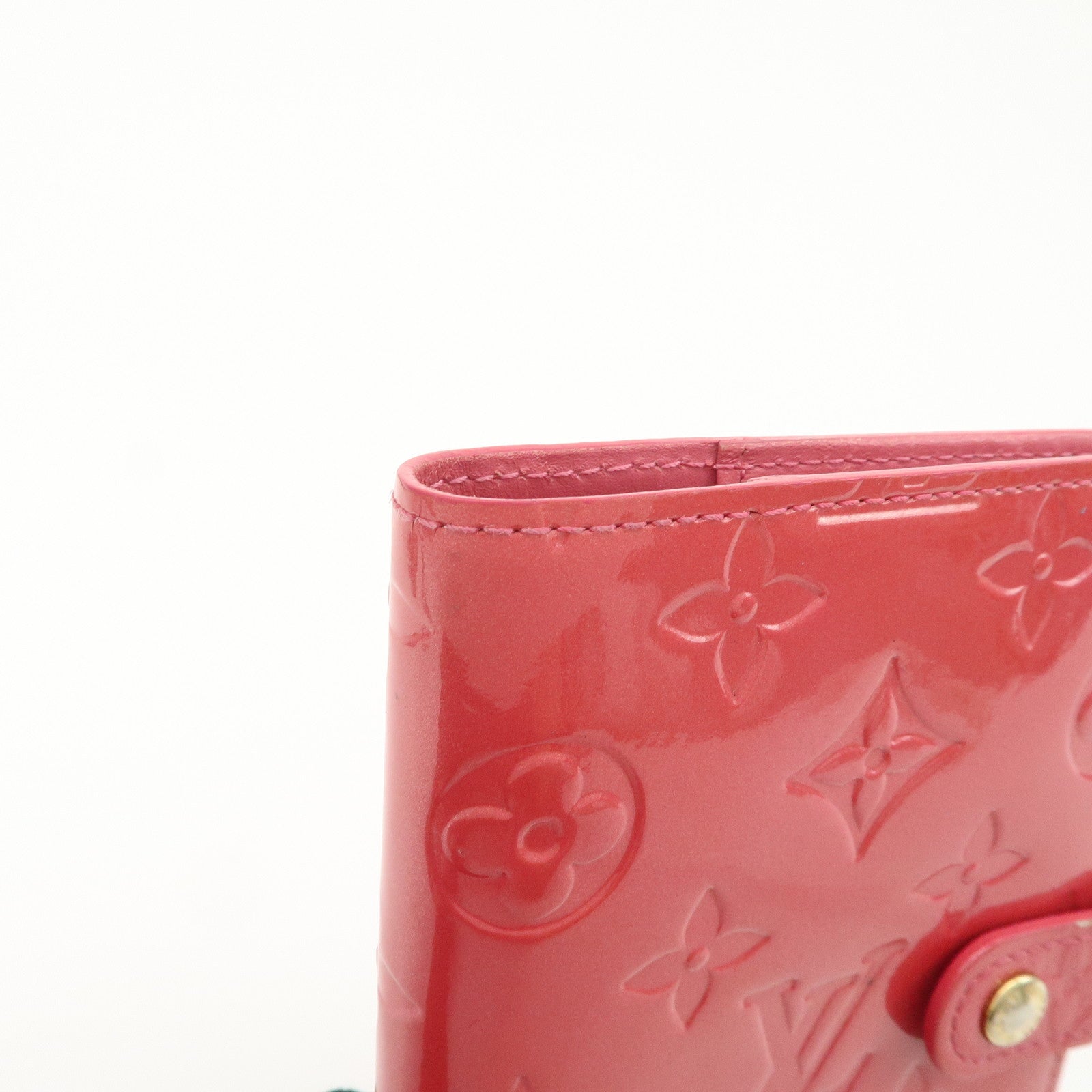 Louis Vuitton Monogram Vernis Agenda PM Planner Cover R2101F