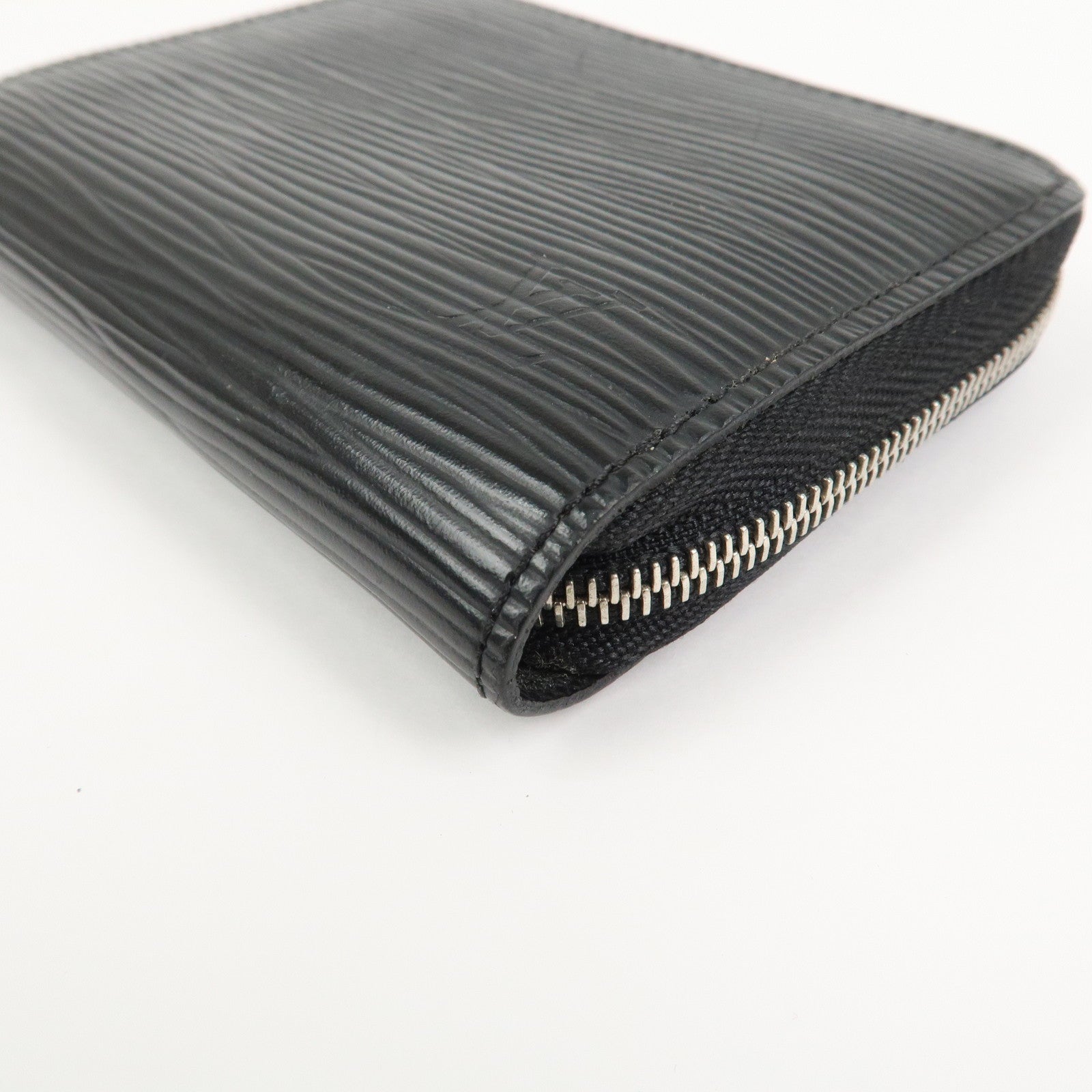 Louis Vuitton Epi Leather Zippy Coin Case Wallet Noir M60152