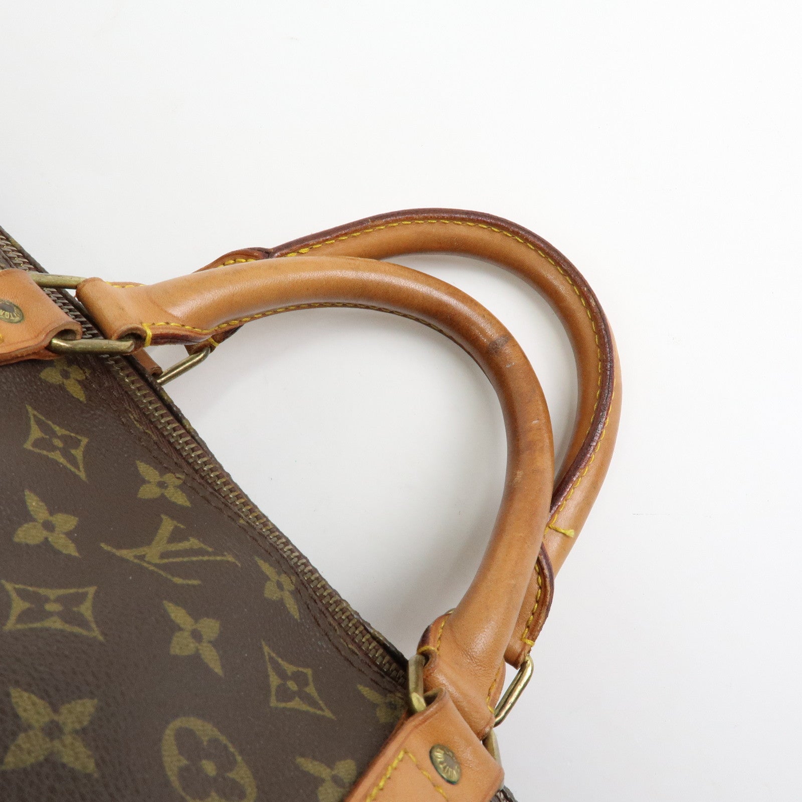 Louis Vuitton Monogram Keep All 60 Boston Bag Brown M41422