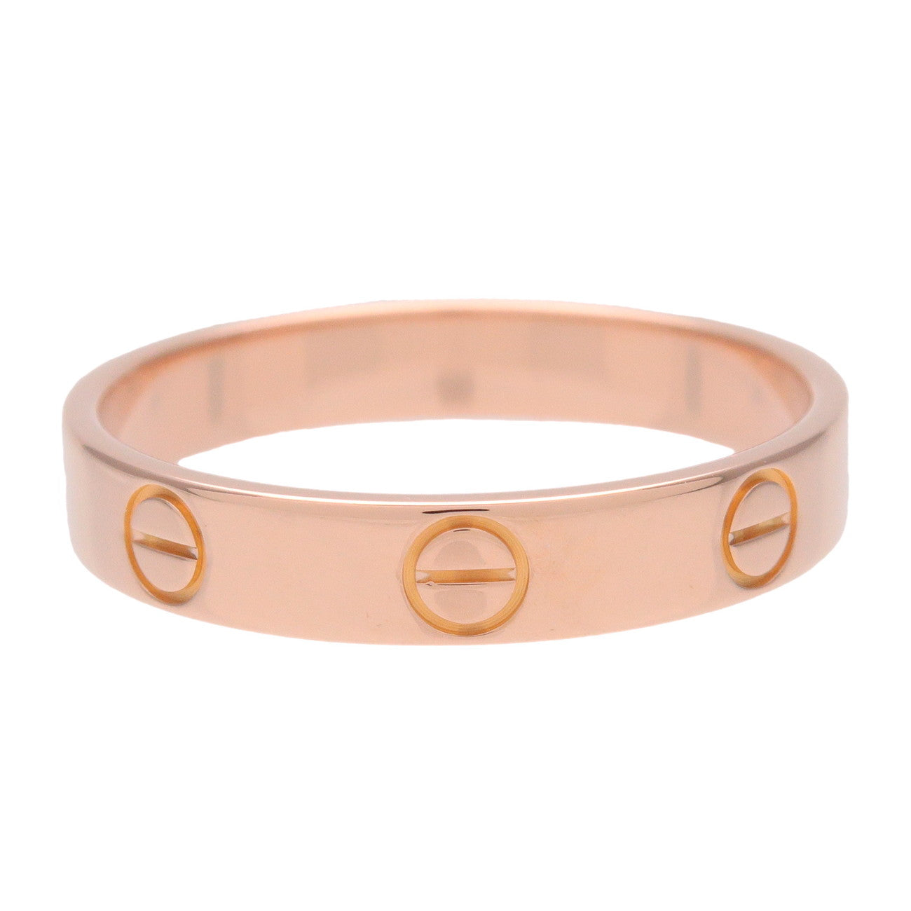 Cartier Mini Love Ring K18 750PG Rose Gold #56 US7.5 EU56 HK16.5