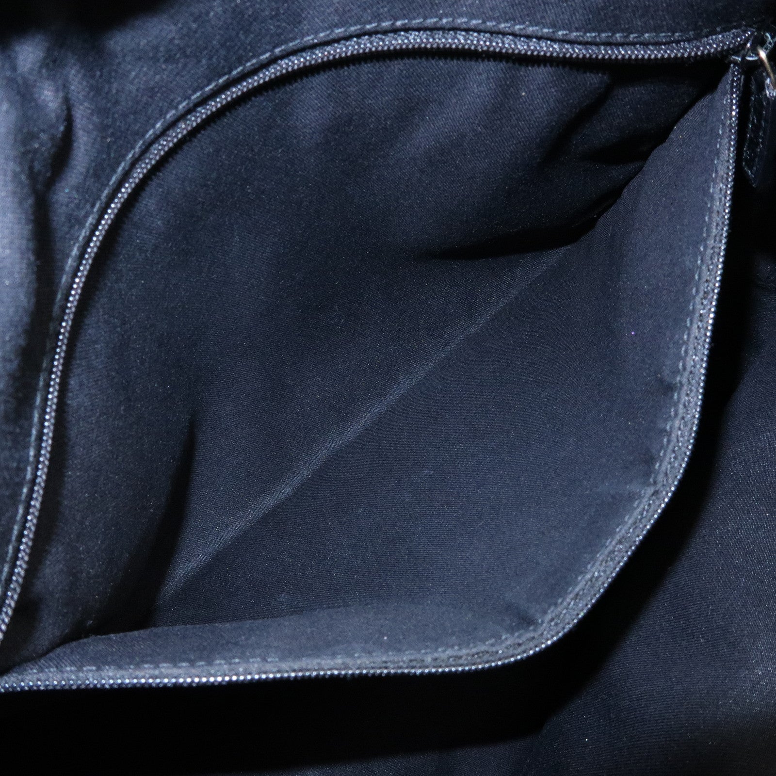 GUCCI Abbey GG Canvas Leather Tote Bag Shoulder Bag Black 141470