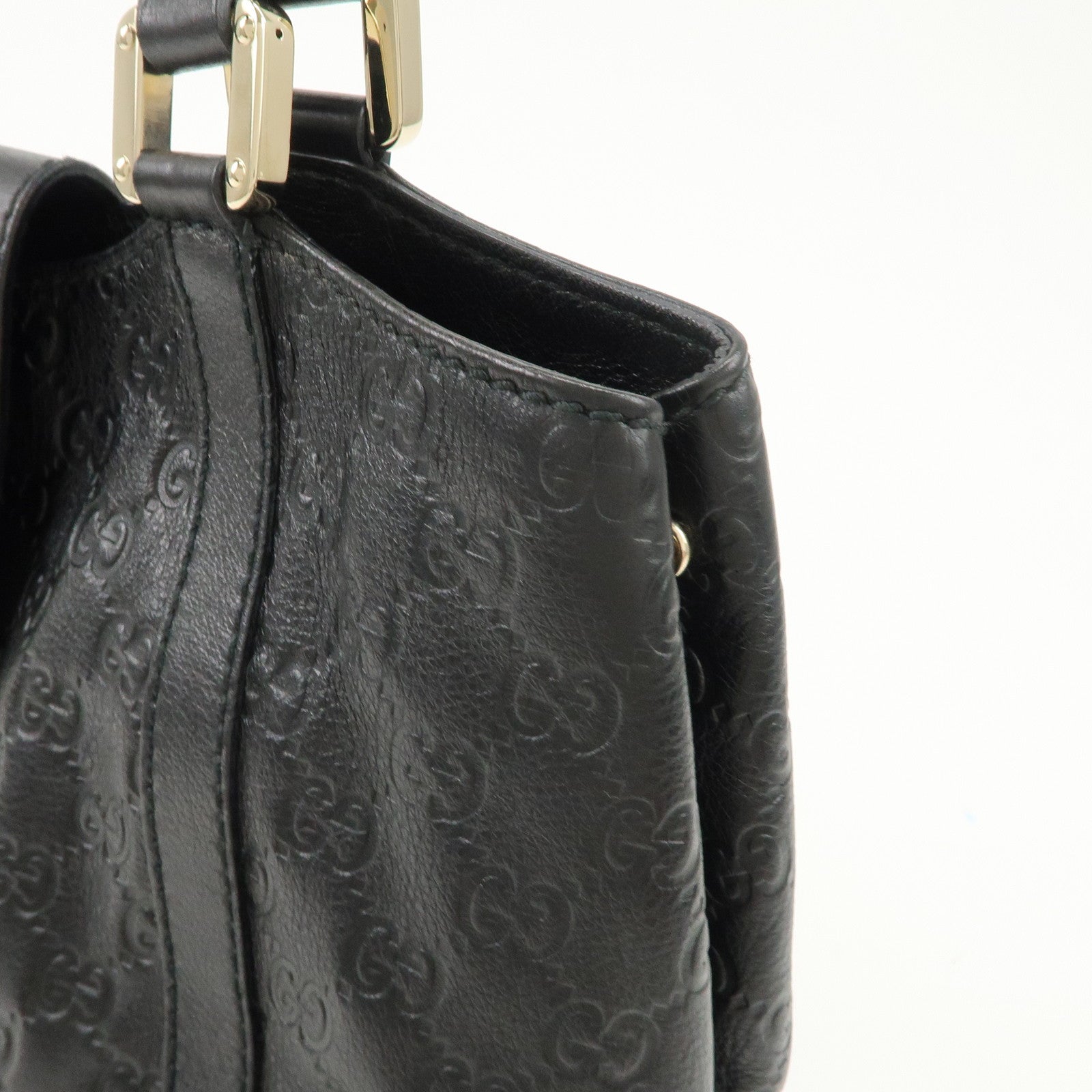 GUCCI Guccissima Leather Tote Bag Hand Bag Shoulder Bag 211937