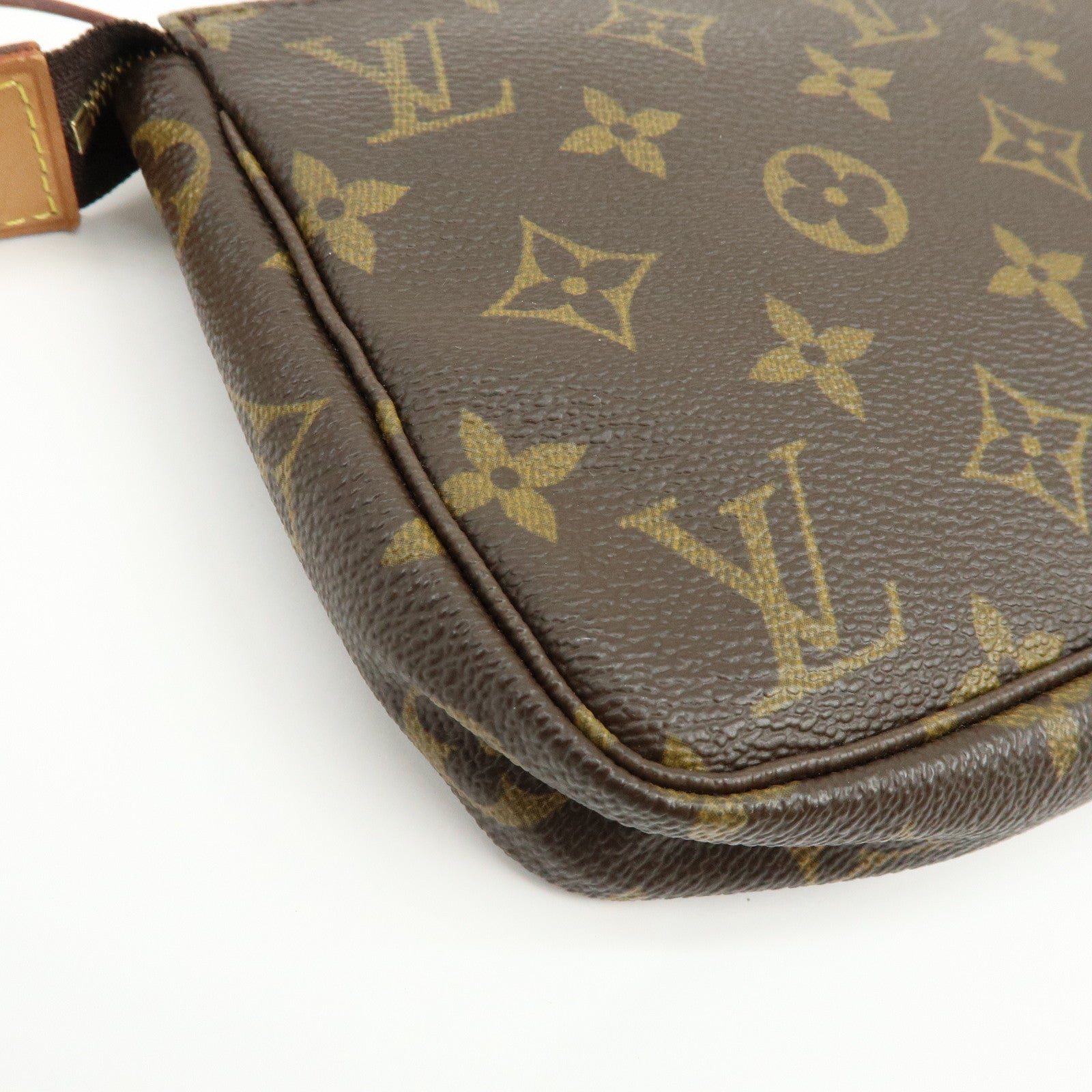 Louis Vuitton Monogram Pochette Accessoires Pouch Hand Bag M51980