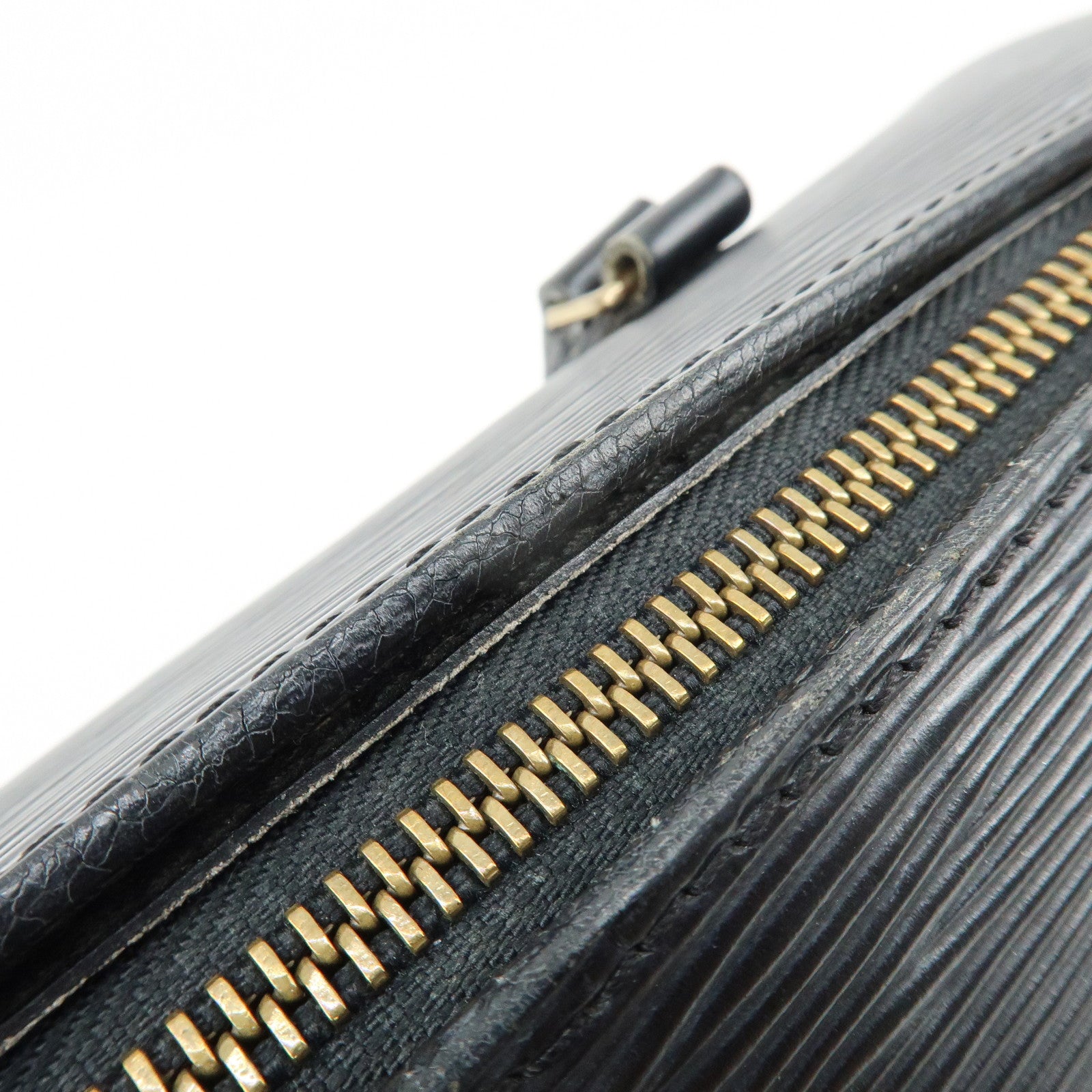 Louis Vuitton Epi Soufflot Shoulder Bag Hand Bag Noir M52222