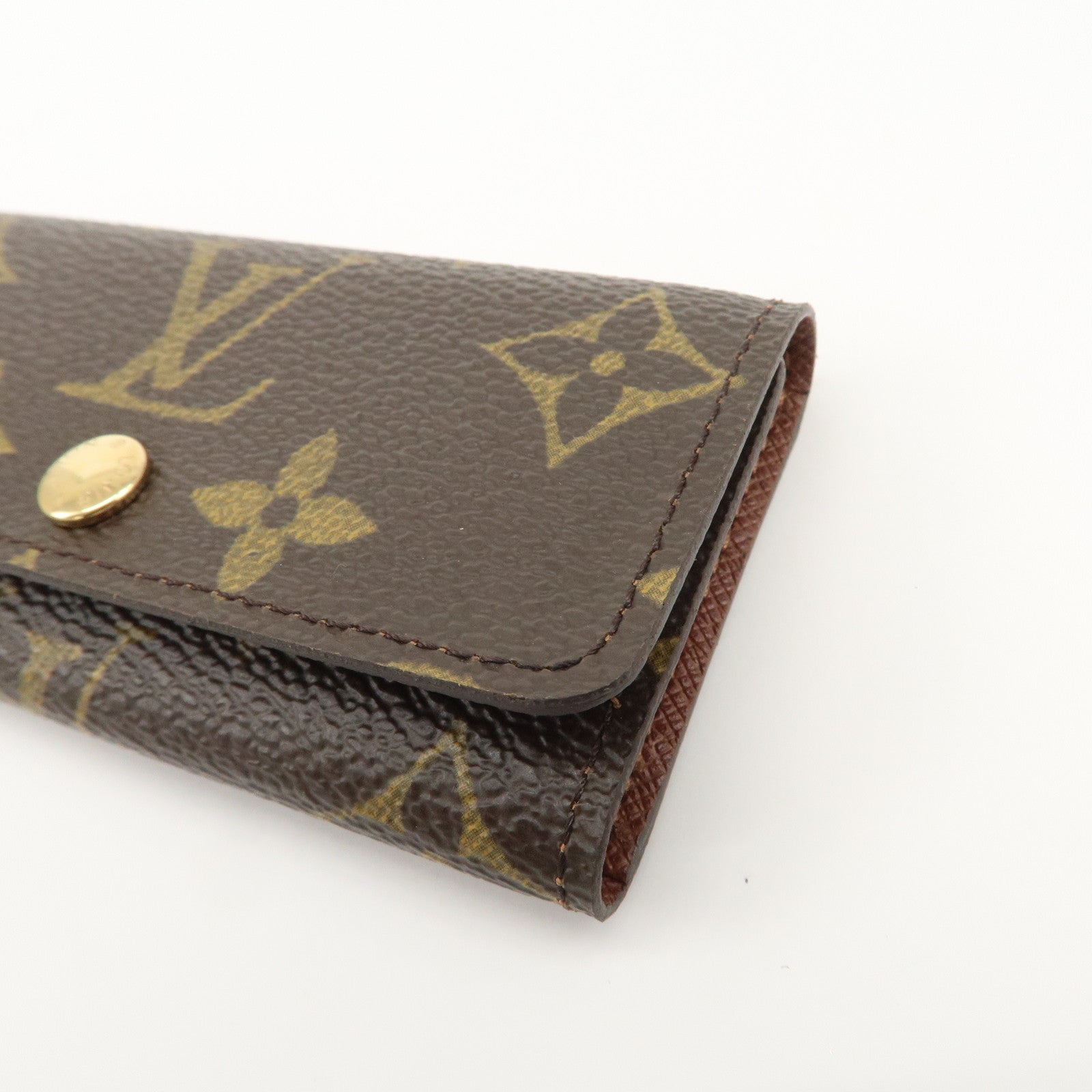 Louis Vuitton Monogram Multicles 4 Key Case Brown M69517