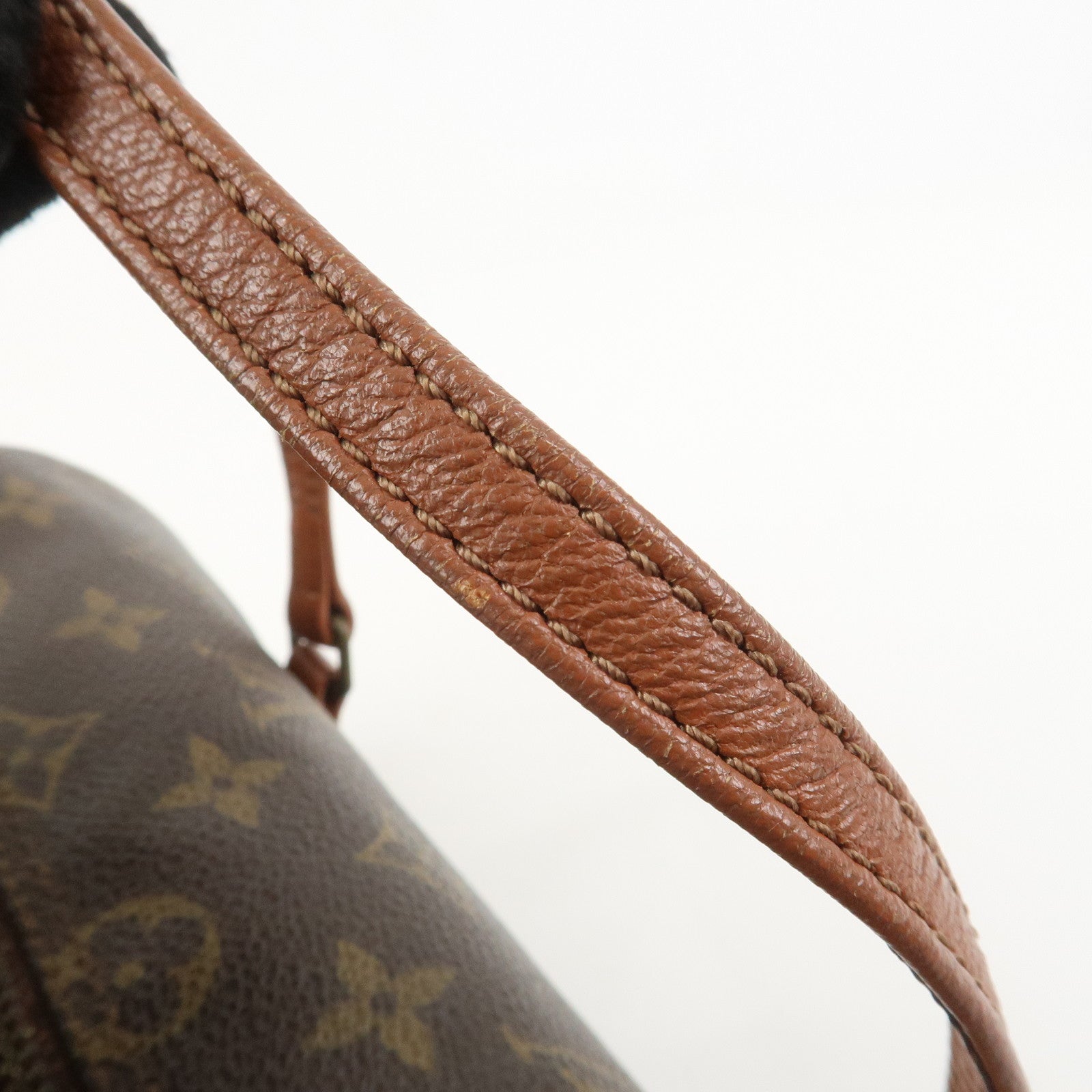 Louis Vuitton Monogram Papillon 26 Hand Bag Old Style Brown M51366