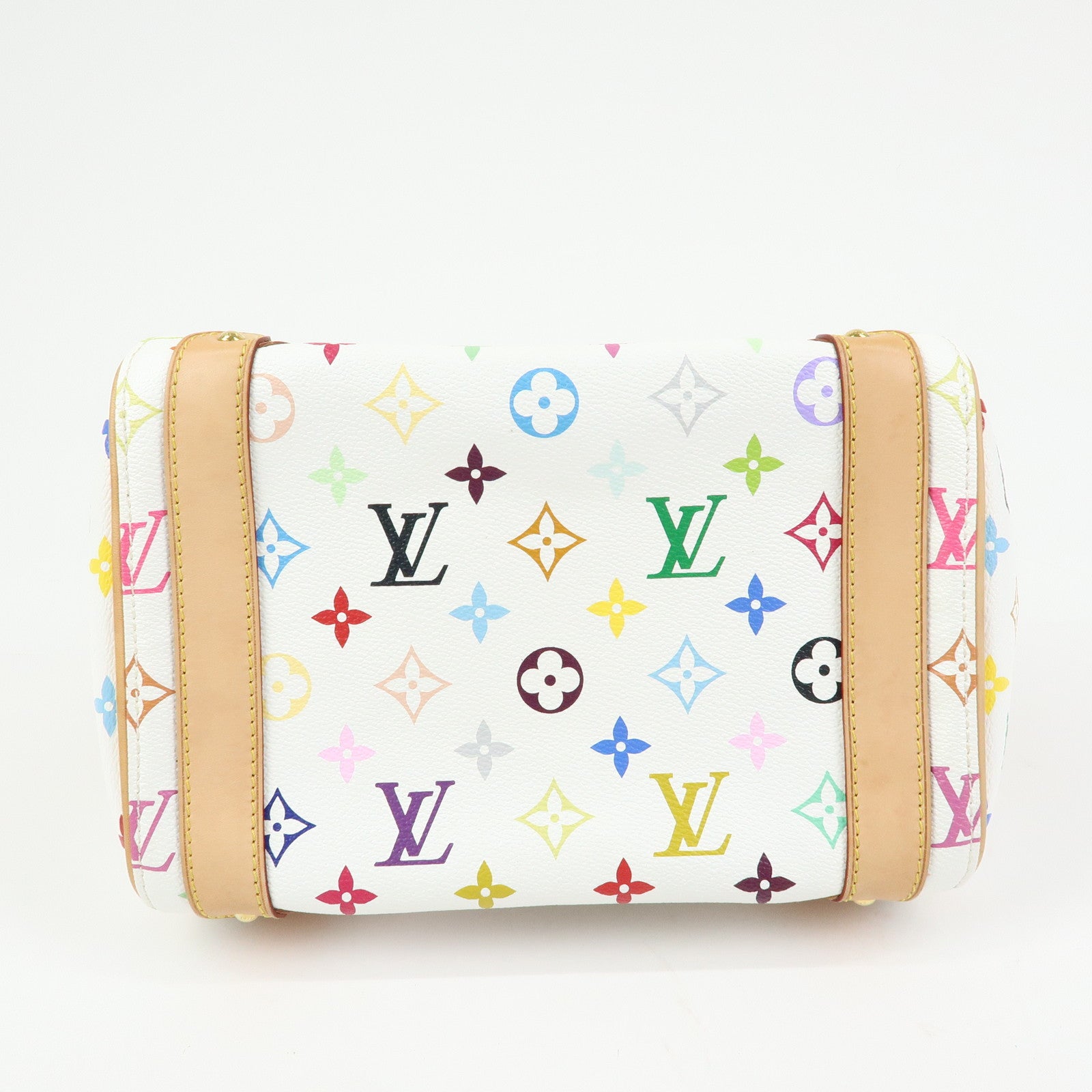 Louis Vuitton Monogram Multicolor Priscilla Hand Bag Blanc M40096