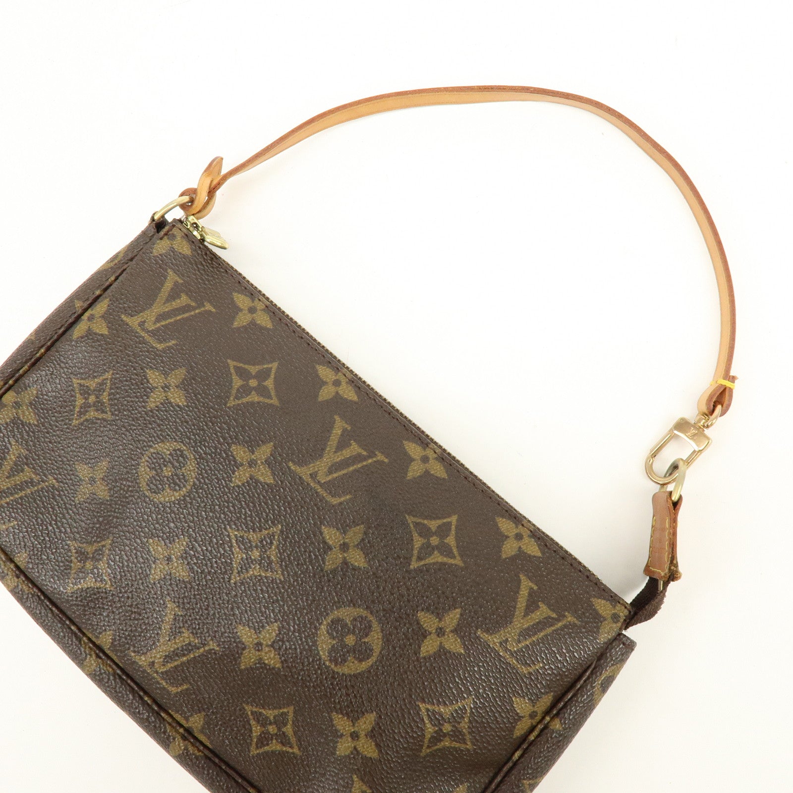 Louis Vuitton Monogram Pochette Accessoires Pouch Hand Bag M51980