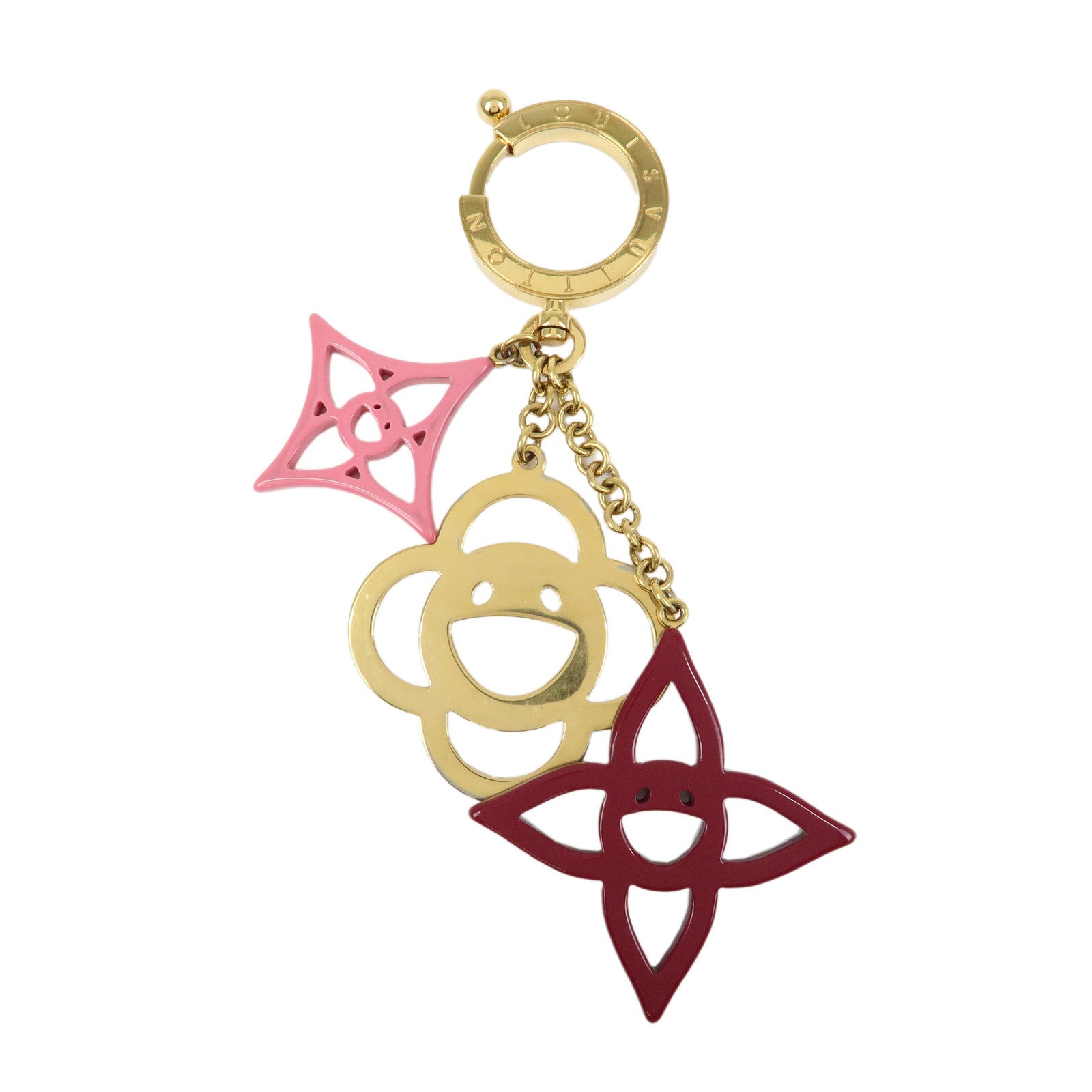 Louis Vuitton Bijou Sac Cosmic Blossom Metal Bag Key Charm M66155