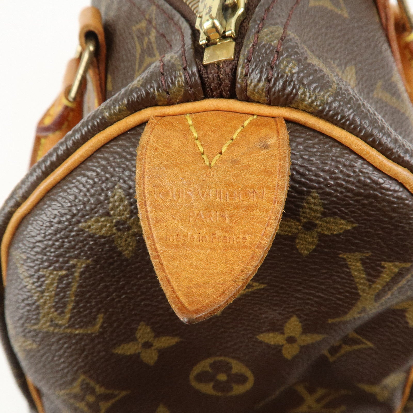 Louis Vuitton Monogram Speedy 25 Boston Bag Hand Bag Brown M41528