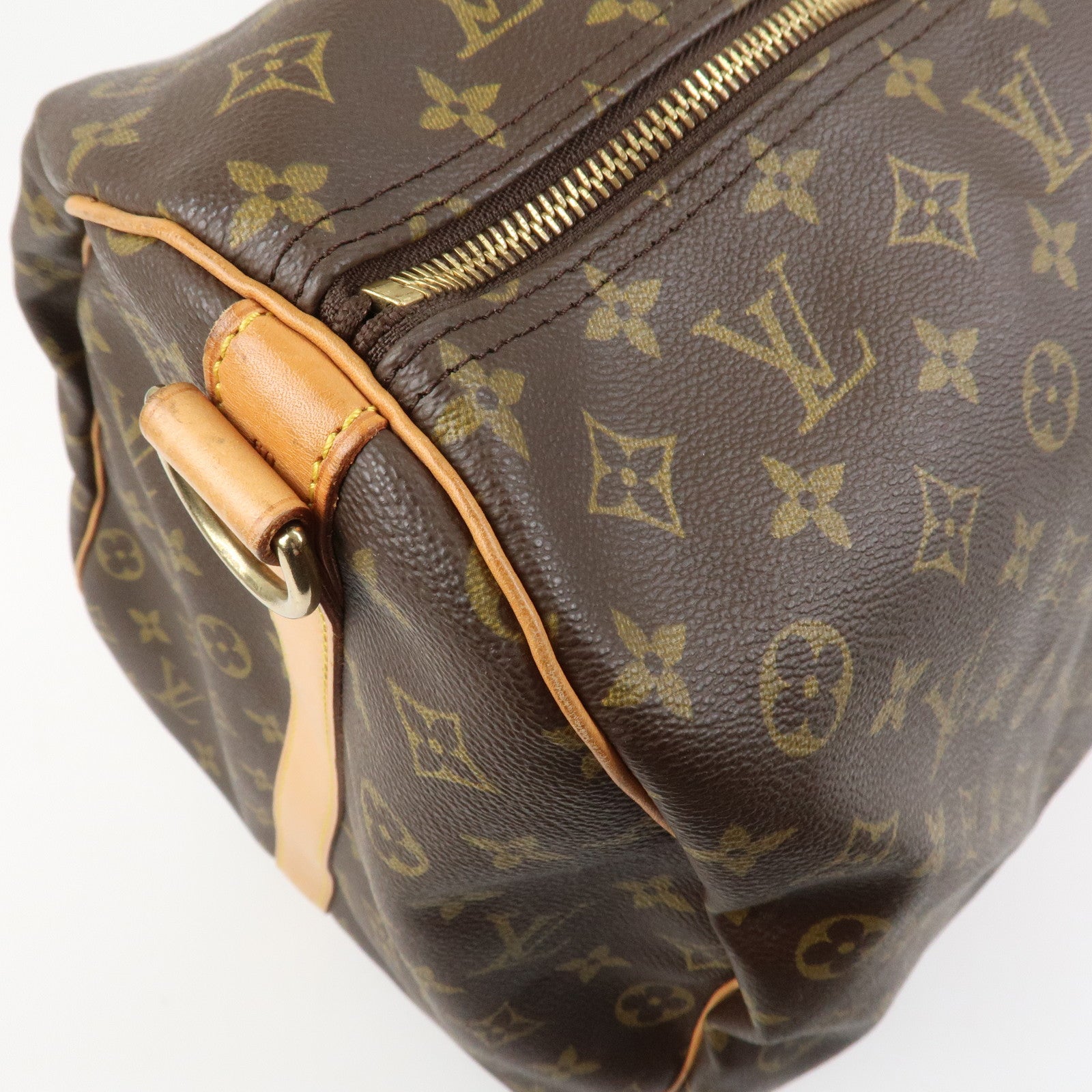 Louis Vuitton Monogram Keep All Bandouliere 60 Boston Bag M41412