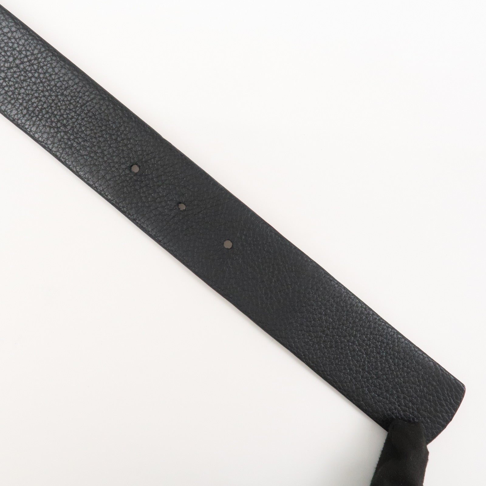 Ferragamo Gancini Logo Leather Belt Brown