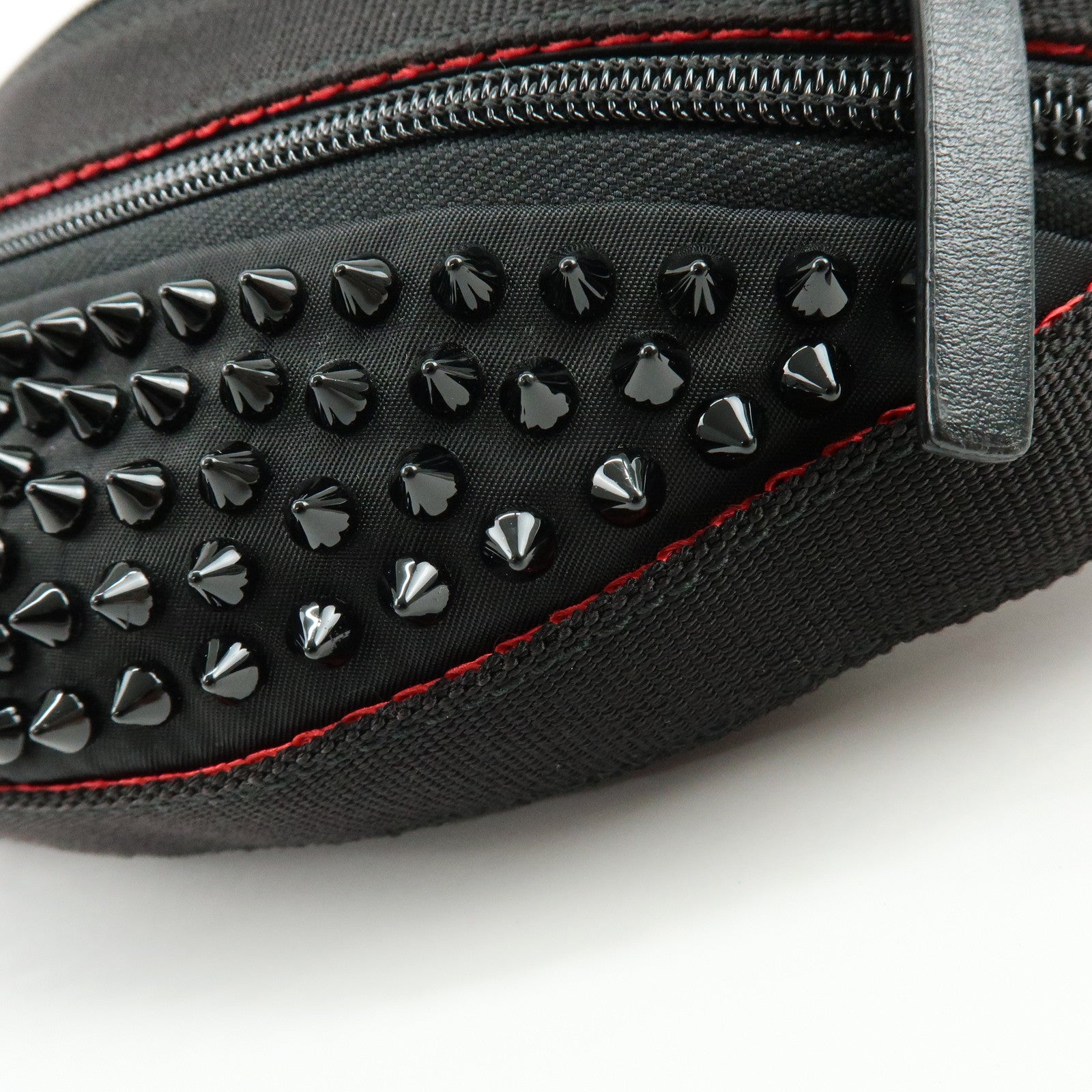 Christian Louboutin Paris New York City Nylon Canvas Waist Bag