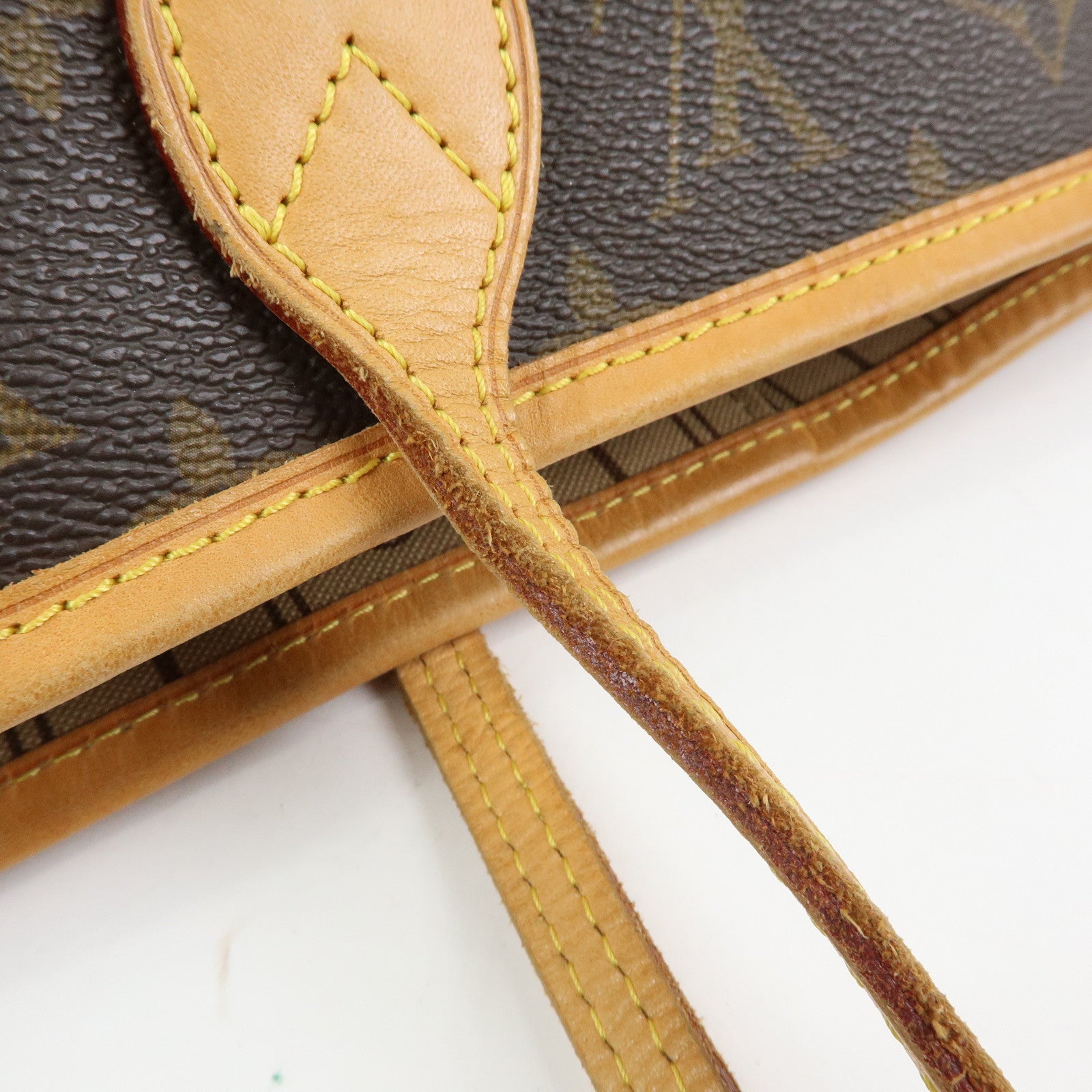 Louis Vuitton Monogram Neverfull MM Tote Shoulder Bag Brown M40156