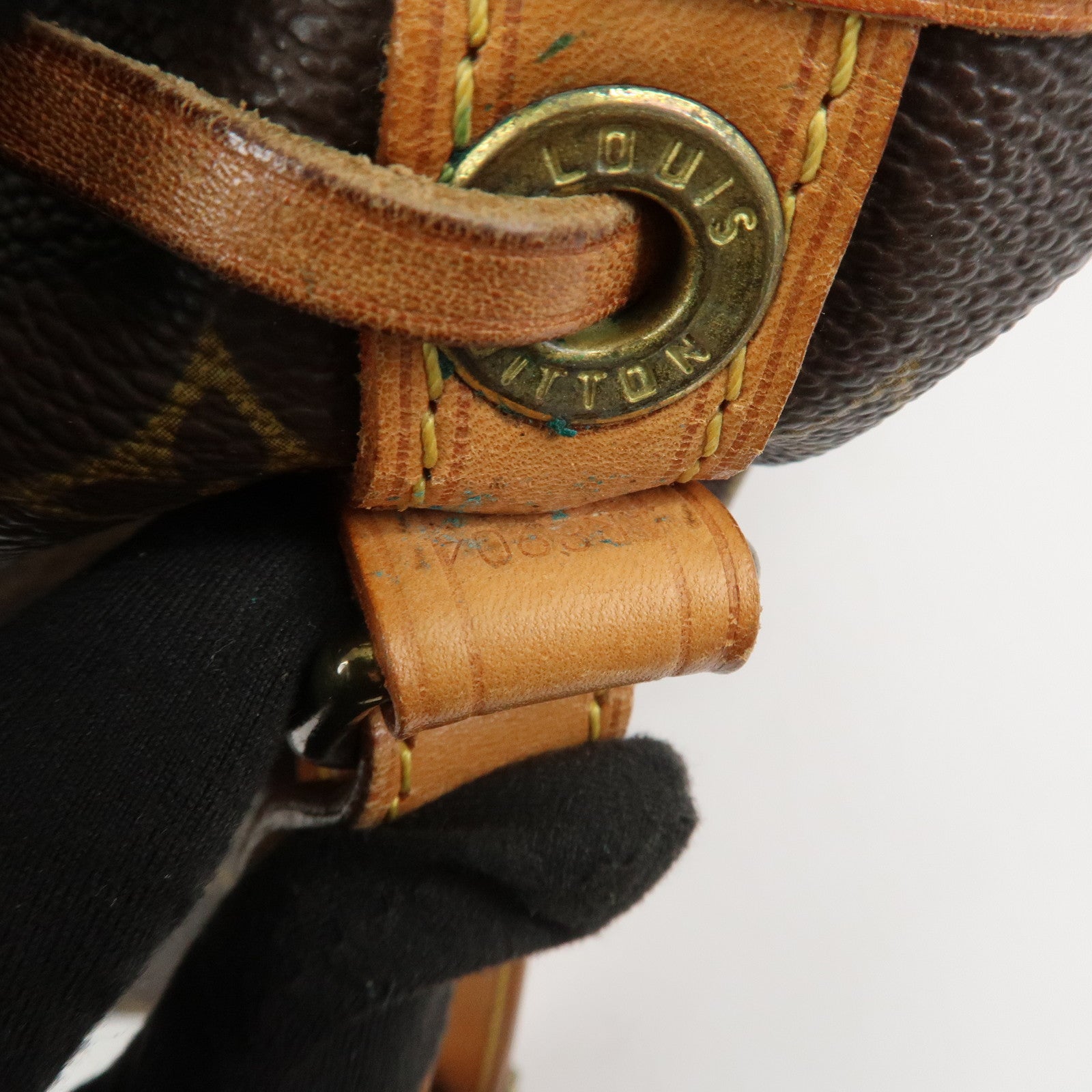 Louis Vuitton Monogram Petit Noe Shoulder Bag Brown M42226