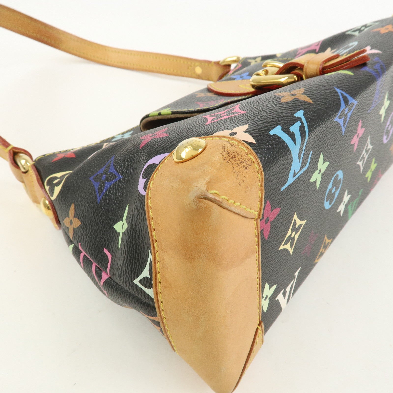 Louis Vuitton Monogram Multicolor Eliza Shoulder Bag Noir M40099