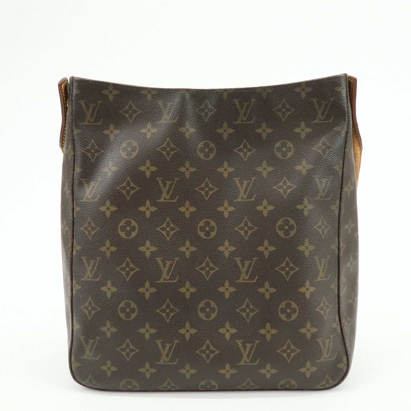Louis Vuitton Monogram Looping GM Shoulder Bag Brown M51145