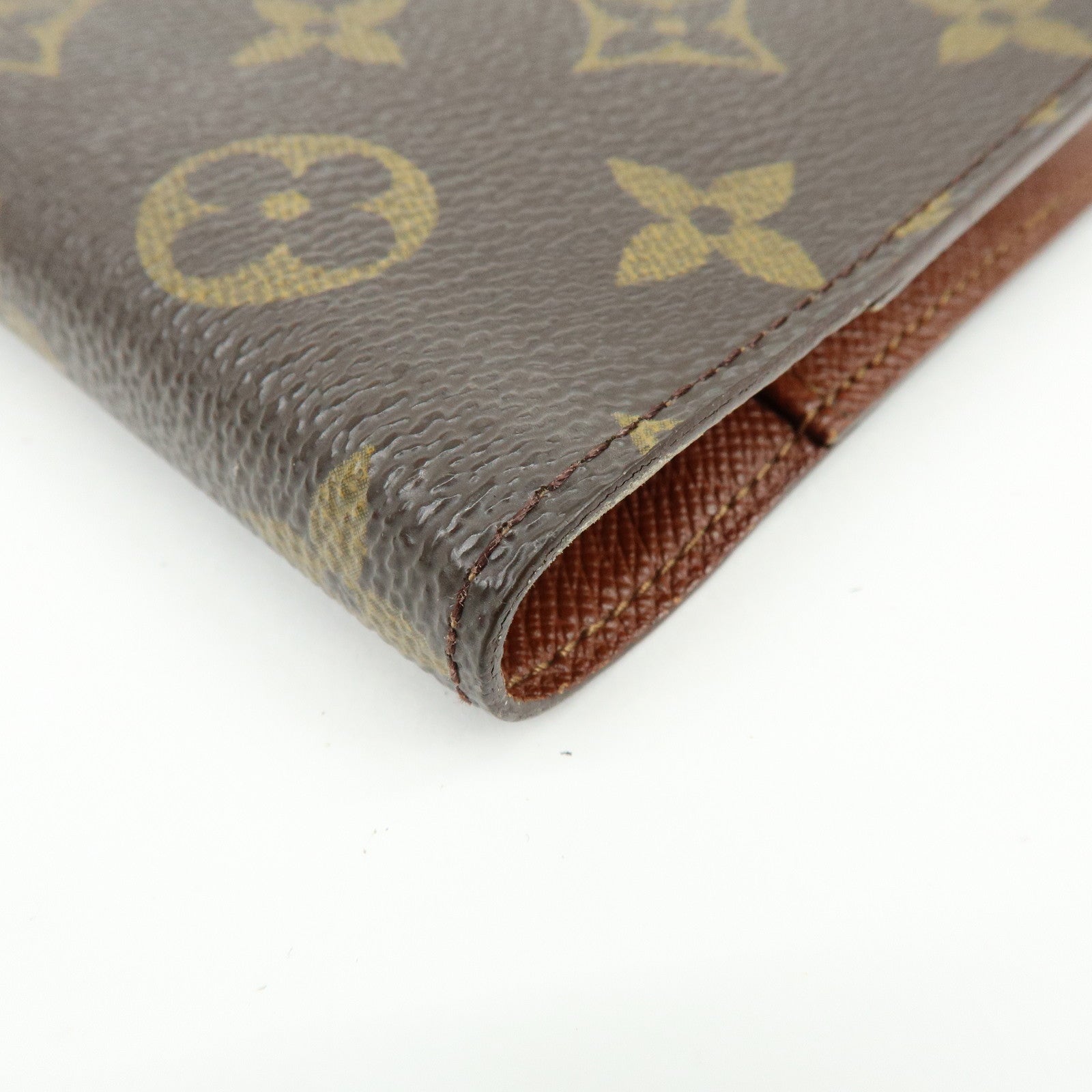 Louis Vuitton Monogram Agenda PM Planner Cover Brown R20005