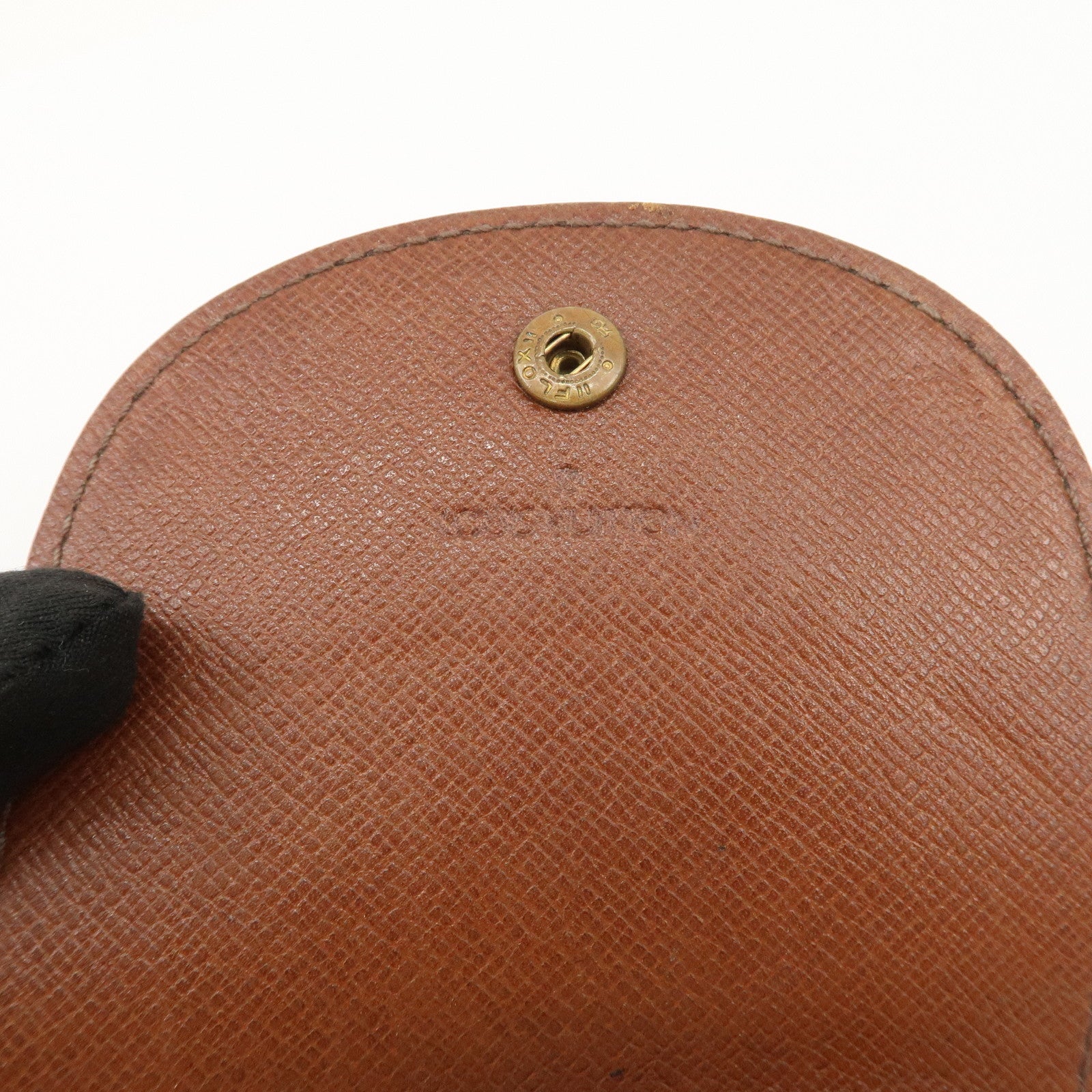 Louis Vuitton Monogram Set of 2 Canvas Coin Case M61930 M61970 Used