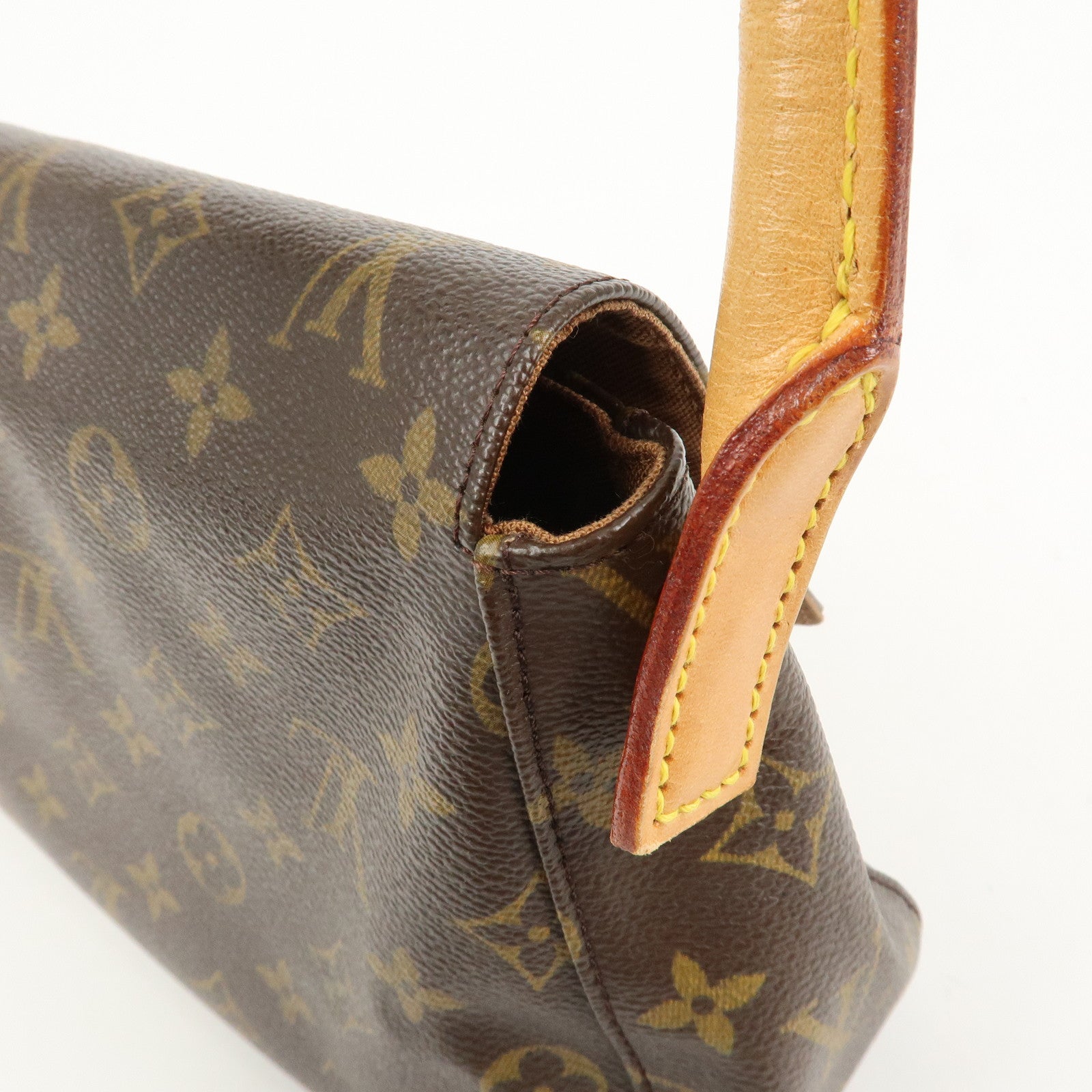 Louis Vuitton Monogram Mini Looping Shoulder Bag Brown M51147