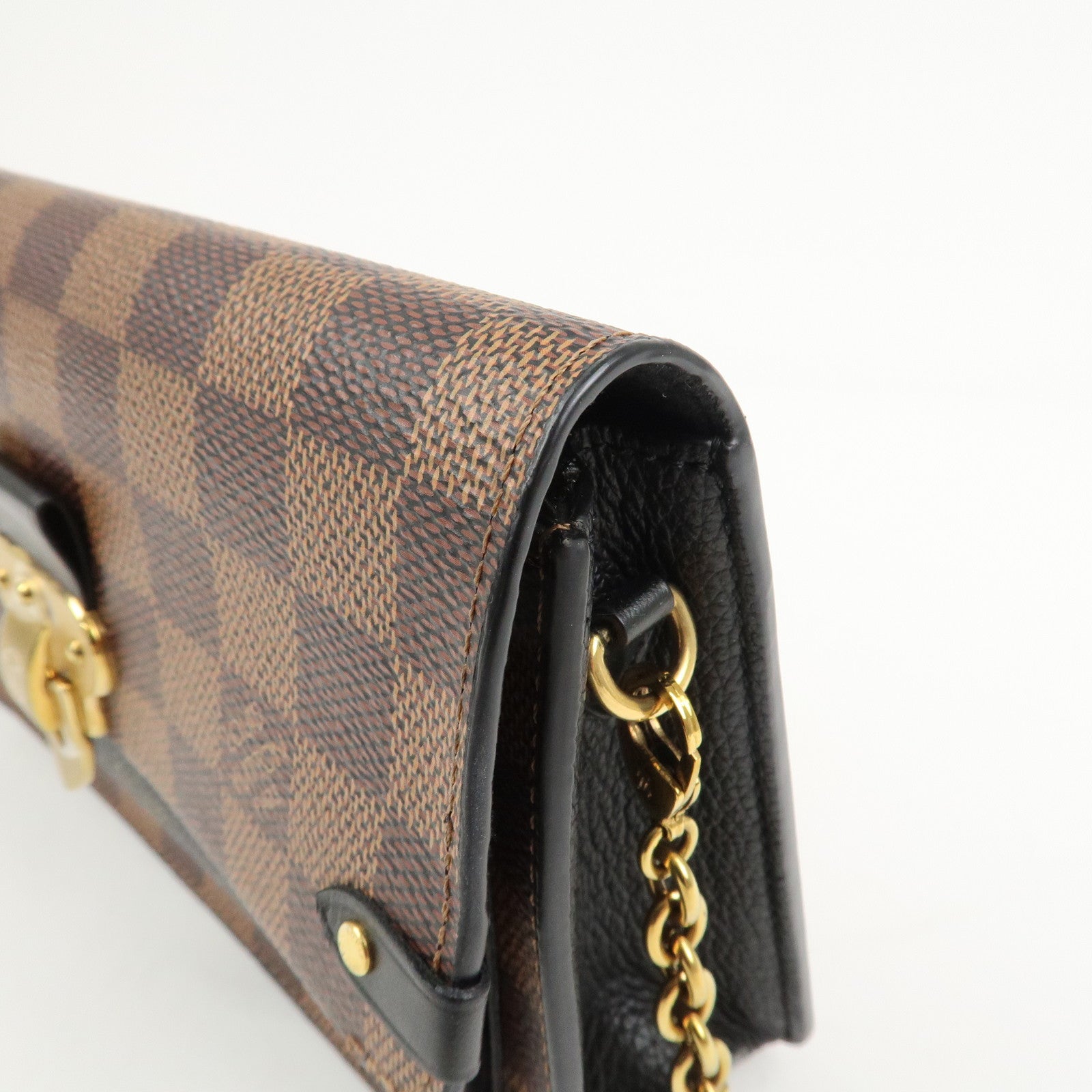 Louis Vuitton Damier Portefeuille Vavin Chain Shoulder Bag N60221
