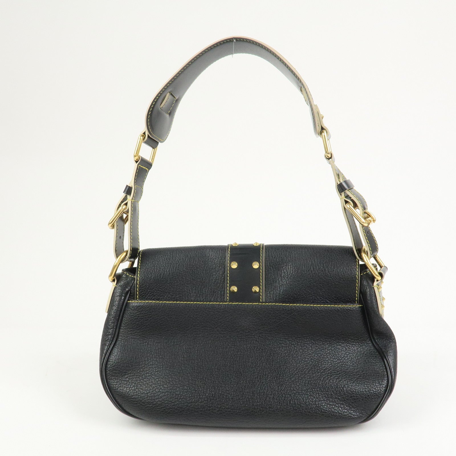 Louis Vuitton Suhari Confidant Leather Shoulder Bag Noir M91784