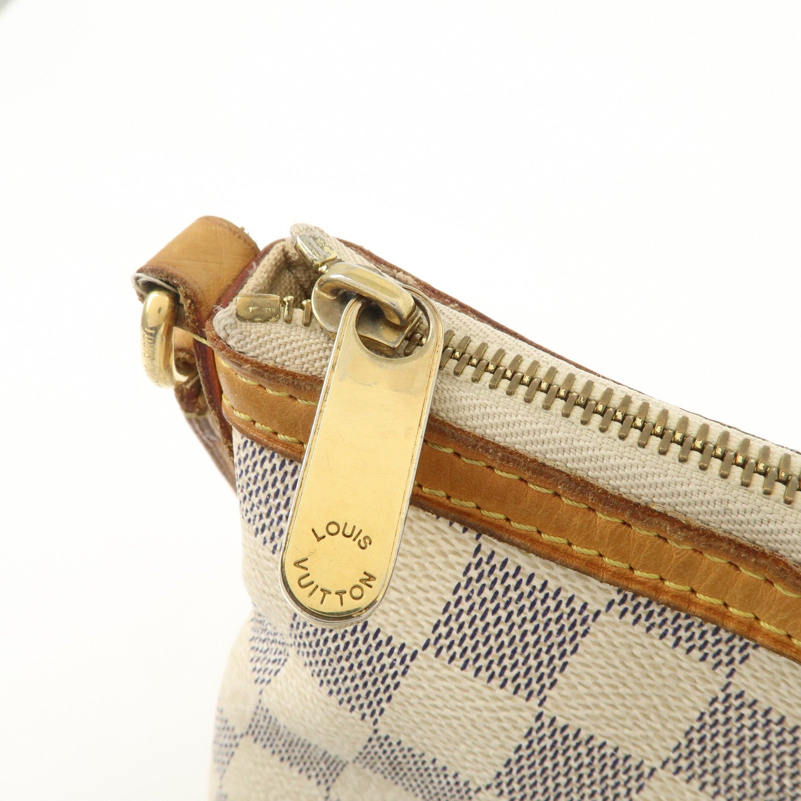 Louis Vuitton Damier Azur Siracusa MM Shoulder Bag N41112 Used