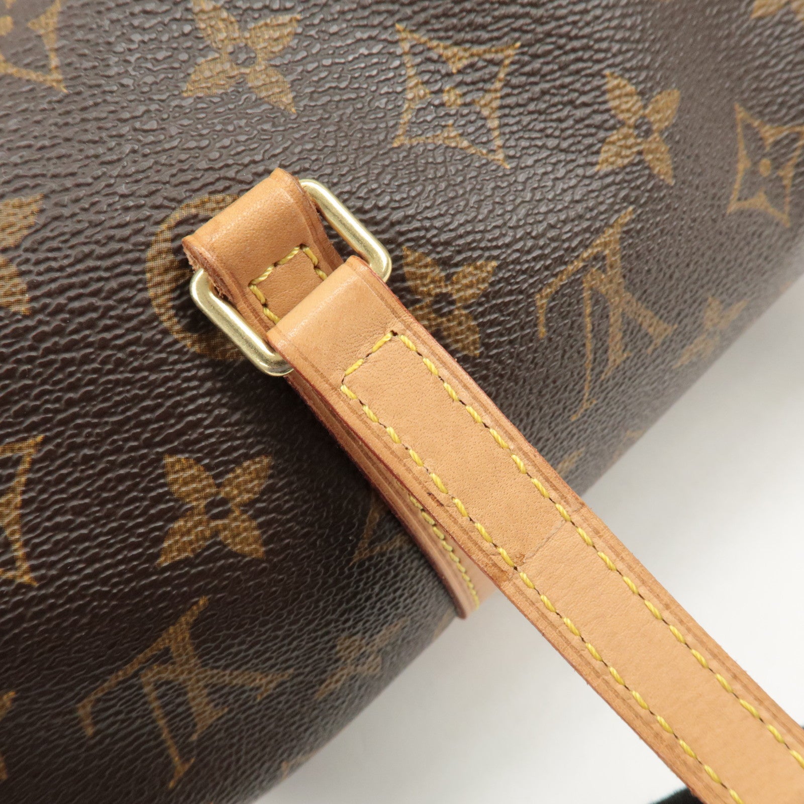 Louis Vuitton Monogram Canvas Leather Papillon 30 Brown M51385 Used