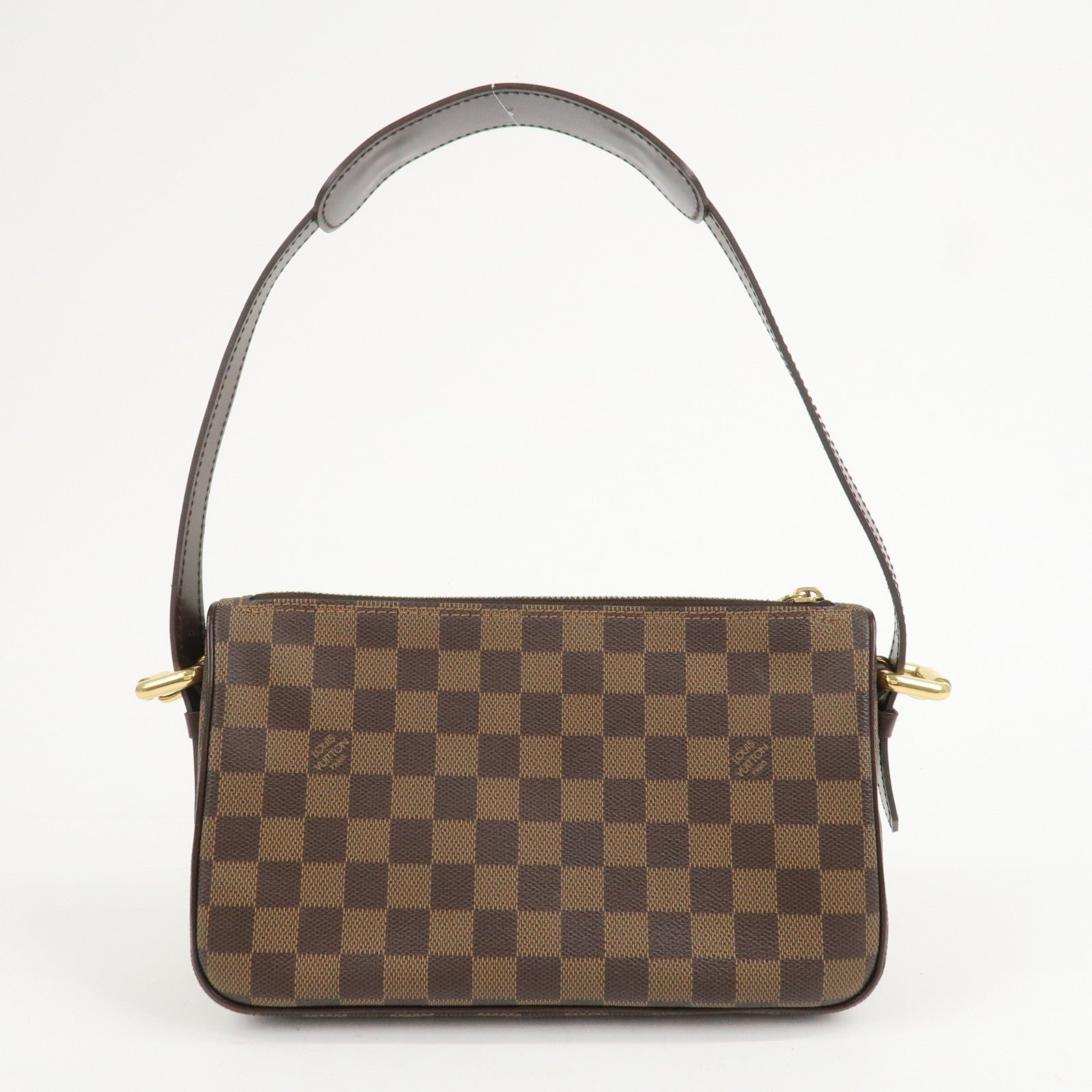 Louis Vuitton Damier Leather Canvas Ravello GM Shoulder Bag N60006