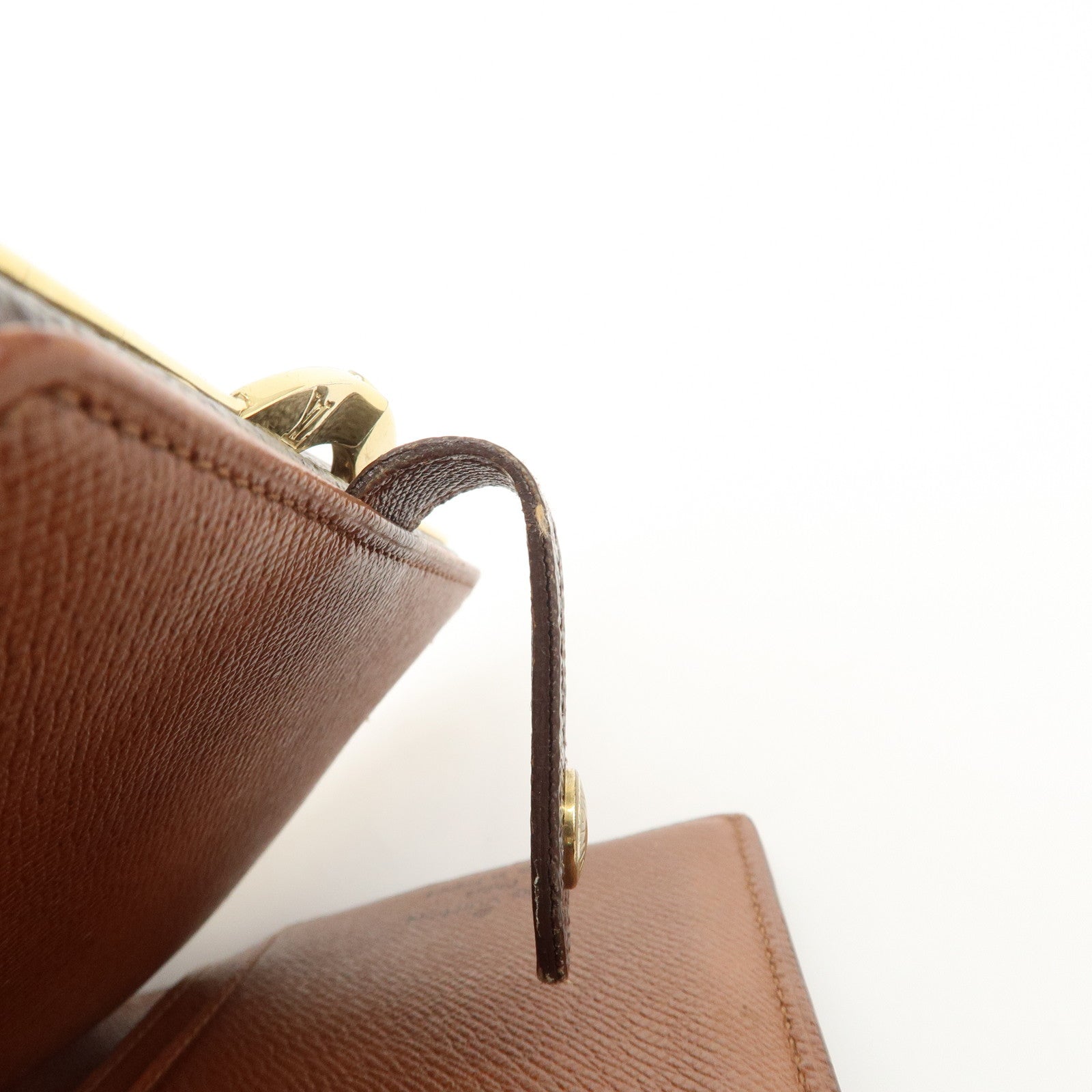 Louis Vuitton Monogram Portefeuille Viennois Wallet Brown M61674 Used