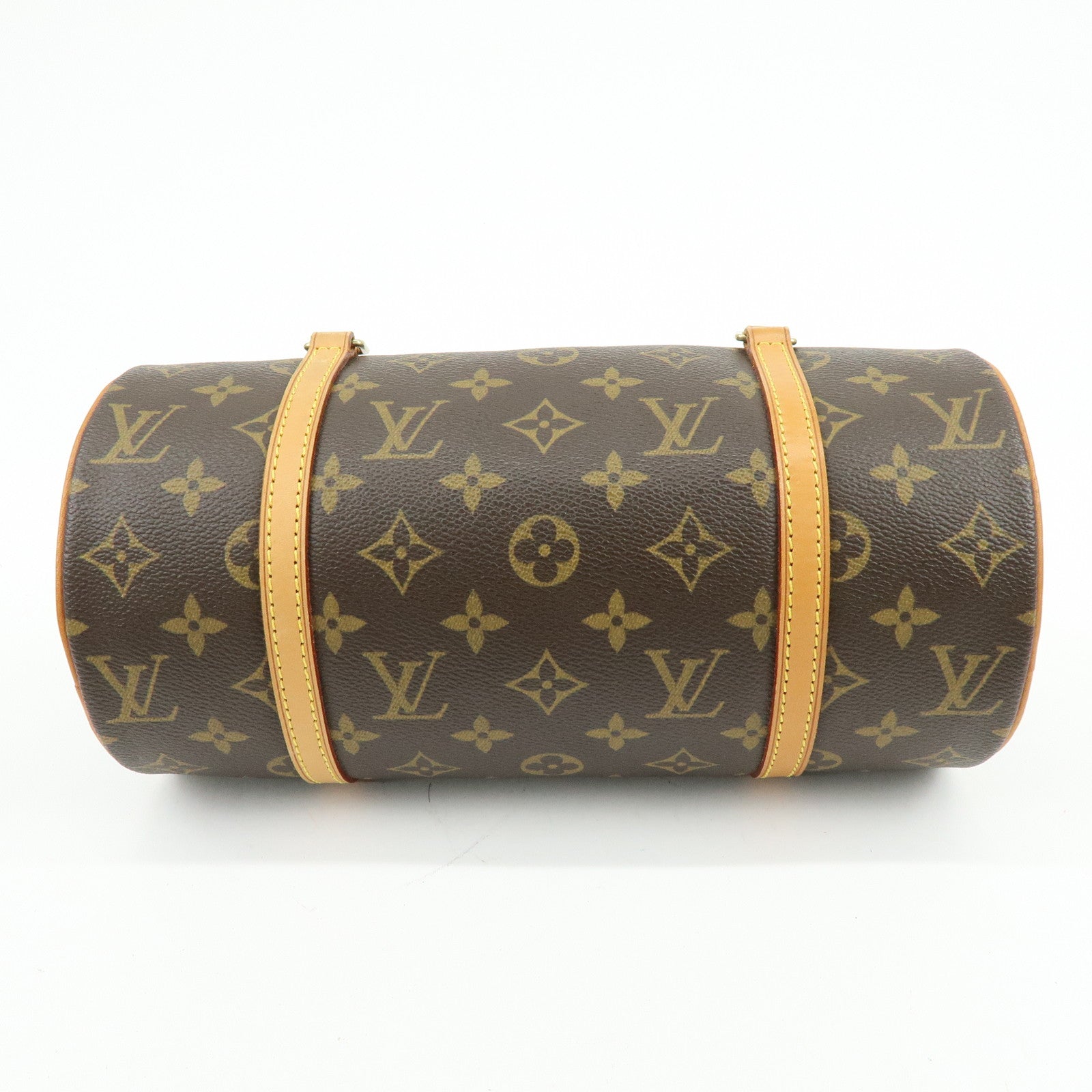 Louis Vuitton Monogram Papillon 26 Canvas Hand Bag Brown M51386