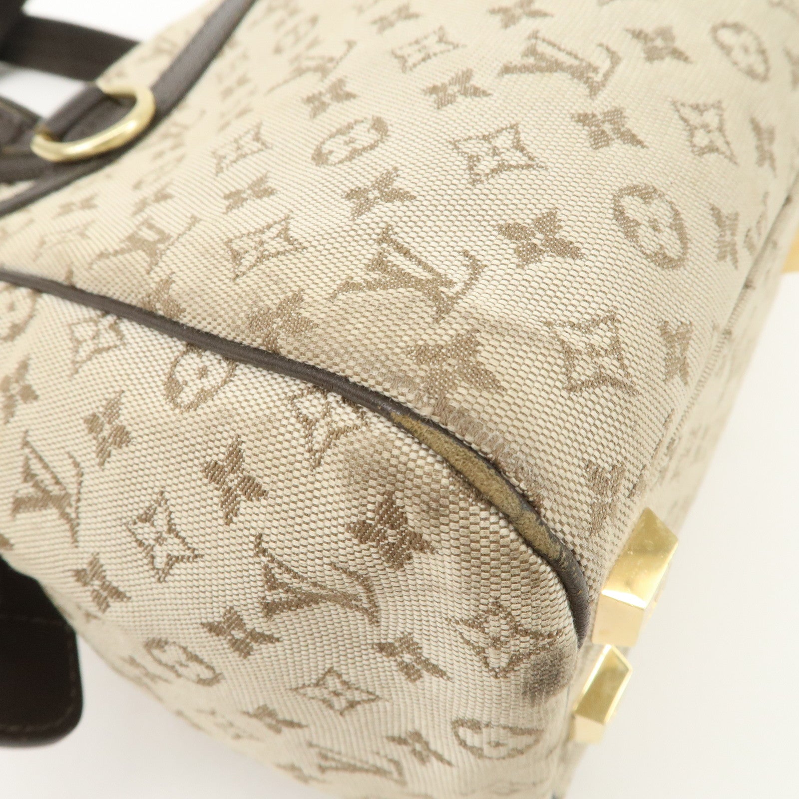 Louis Vuitton Monogram Mini Josephine PM Hand Bag Khaki M92215 Used Used