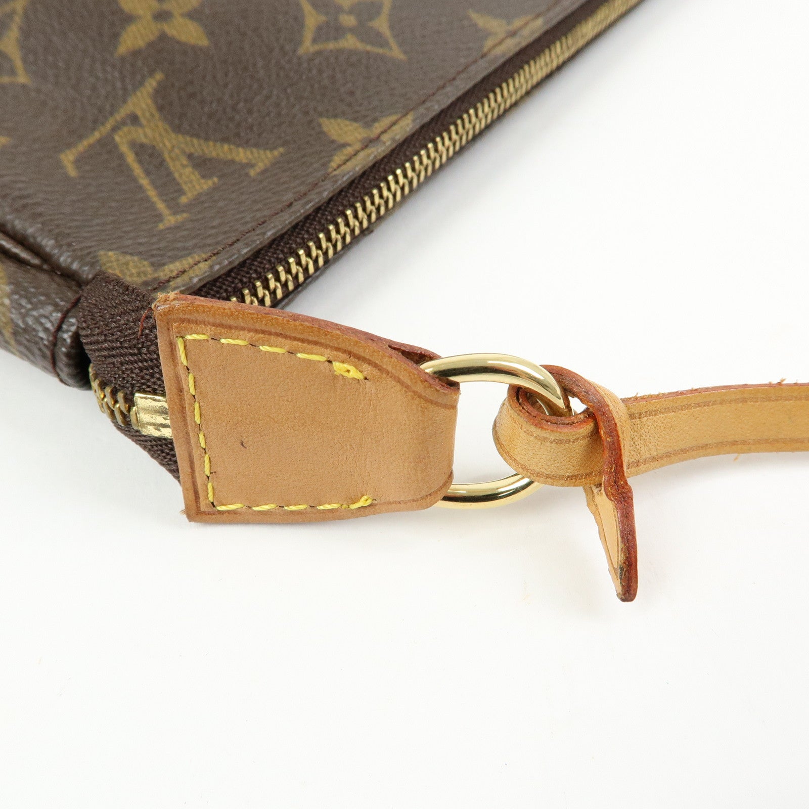 Louis Vuitton Monogram Pochette Accessoires Pouch Hand Bag M51980