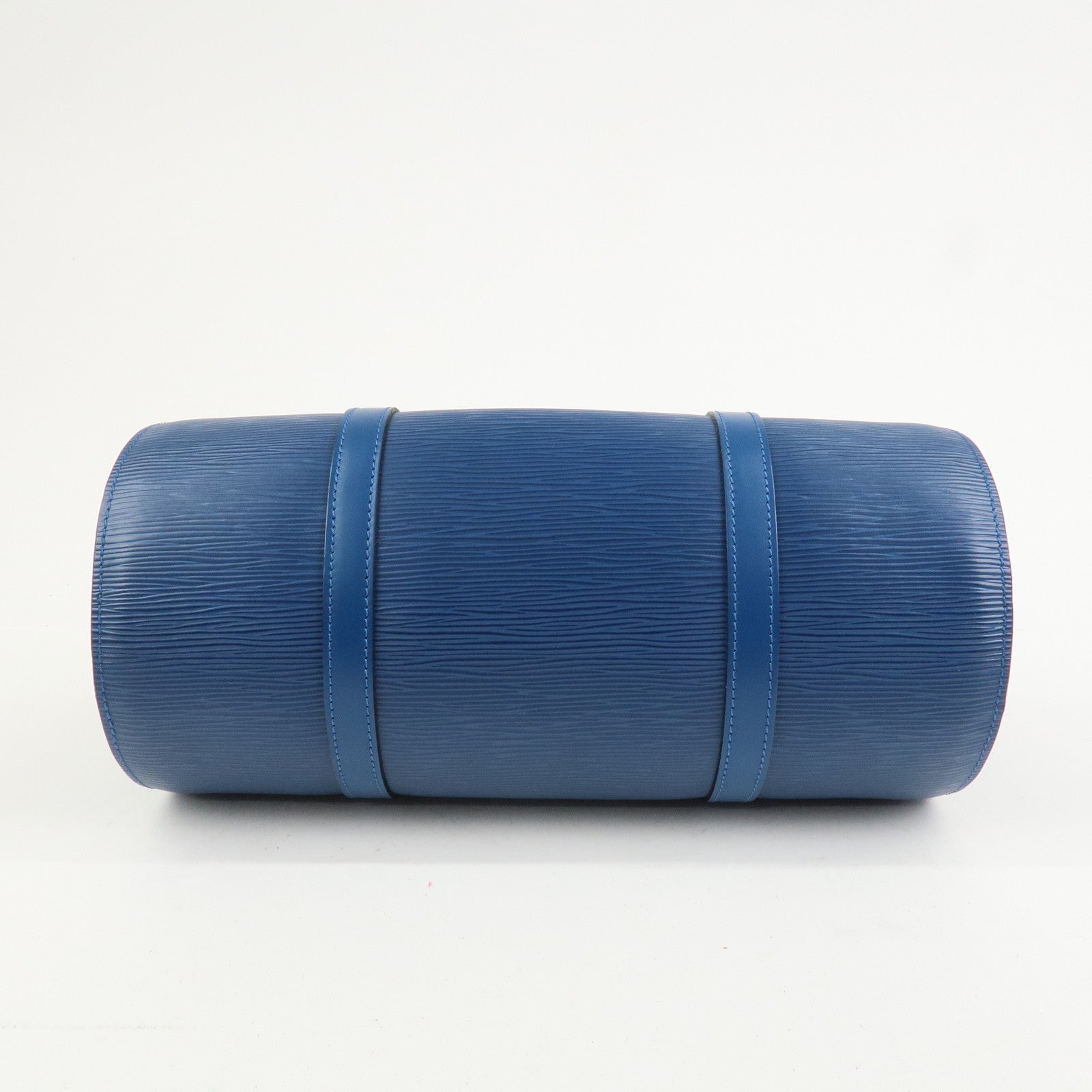 Louis Vuitton Epi Soufflot Shoulder Bag Hand Bag Toledo Blue M52225