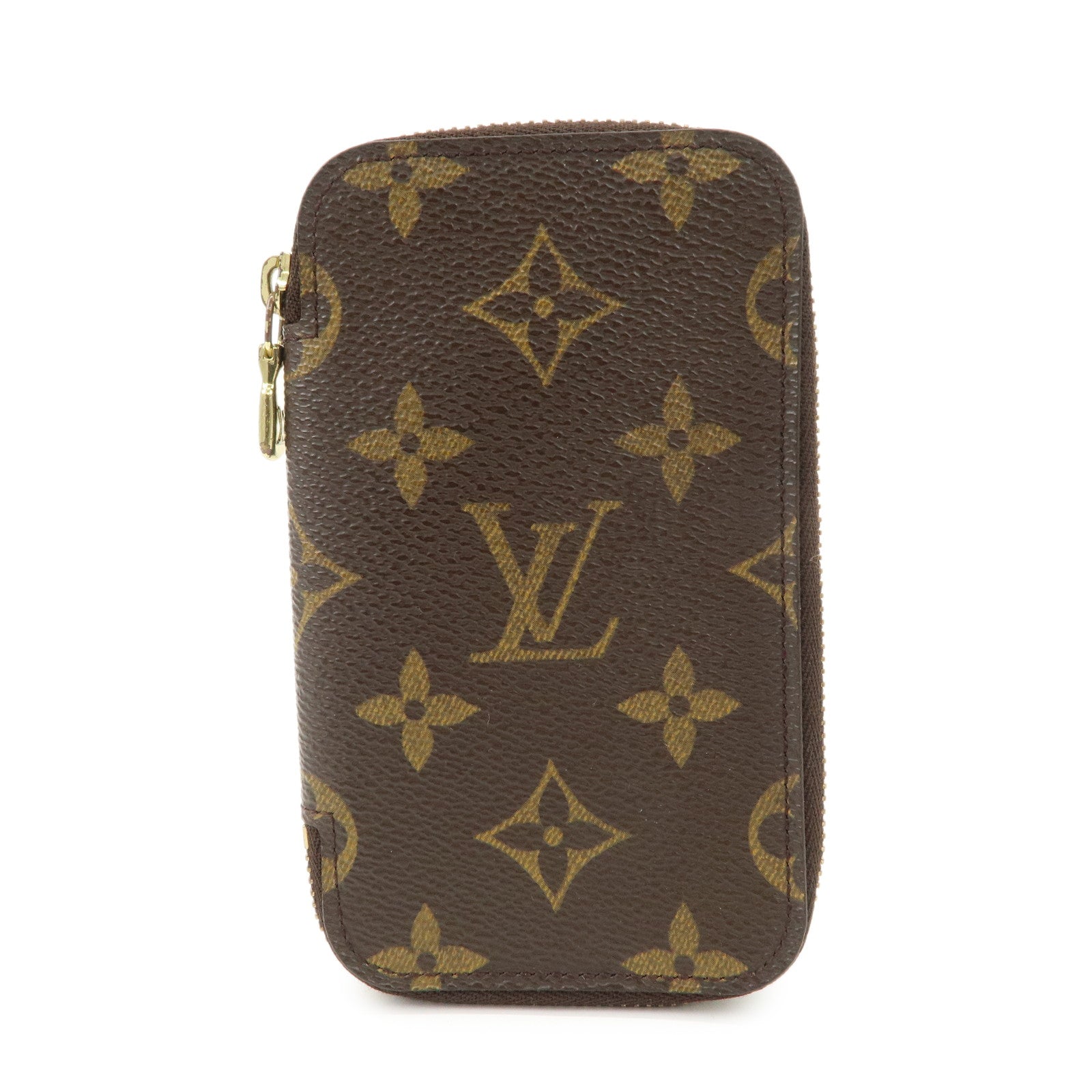 Louis Vuitton Monogram Pochette Cles 6 Key Case Key Holder M62610