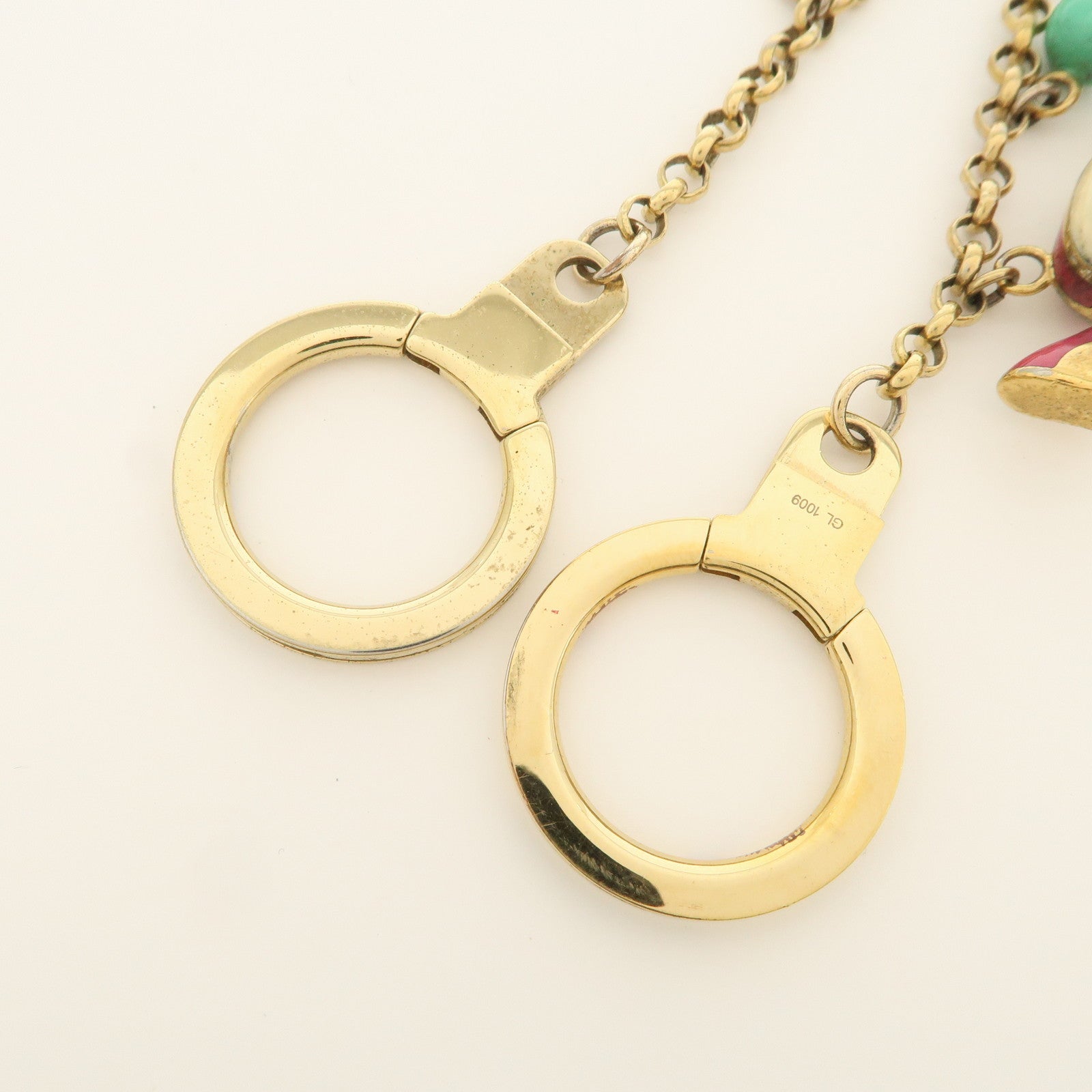 Louis Vuitton Porte Cles Chaine Delice Key Charm Multicolor M66002