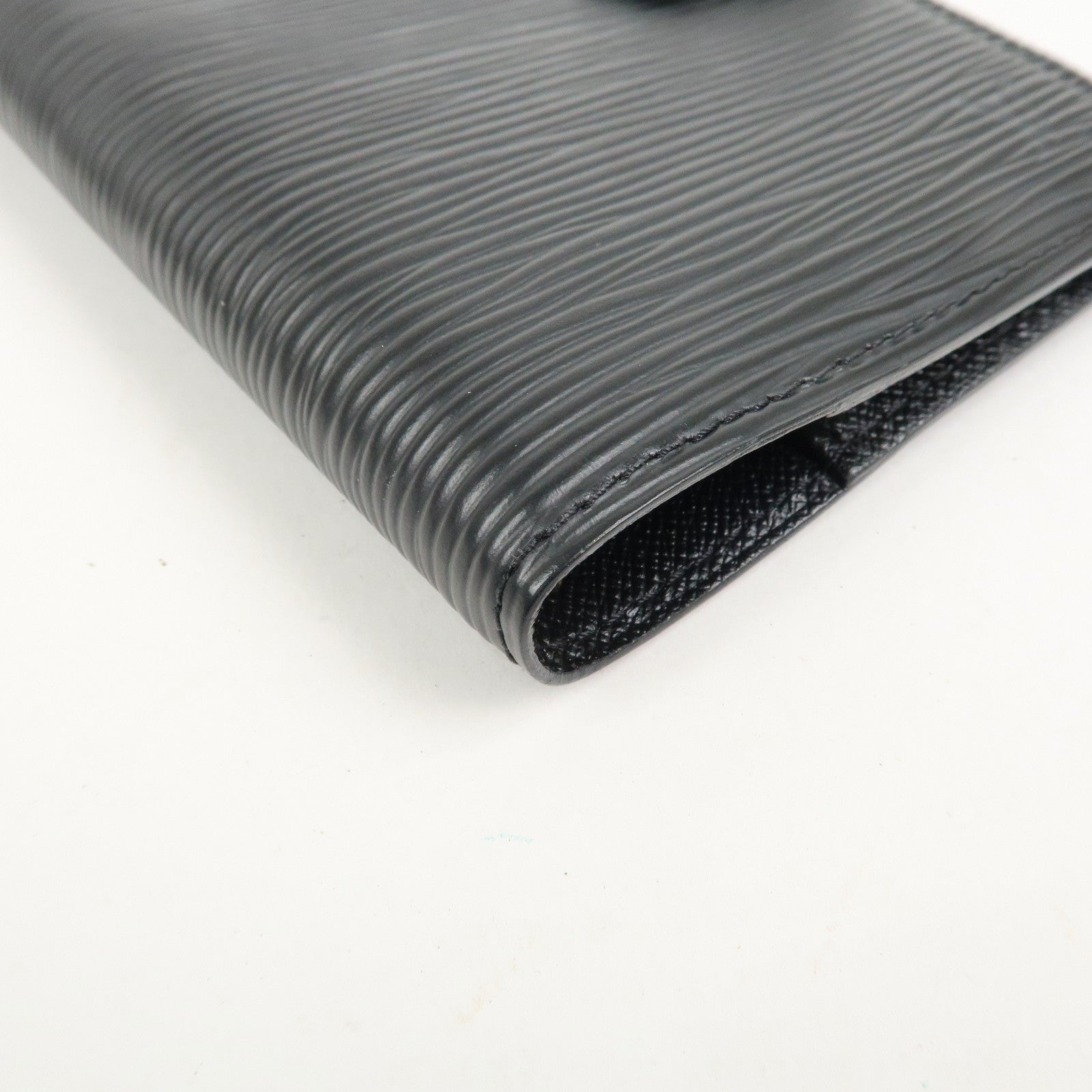 Louis Vuitton Epi Agenda PM Planner Cover Noir R20052