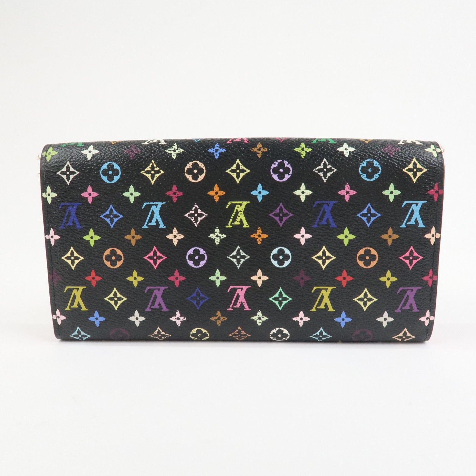 Louis Vuitton Monogram Multicolor Portefeuille Sarah Wallet M93747