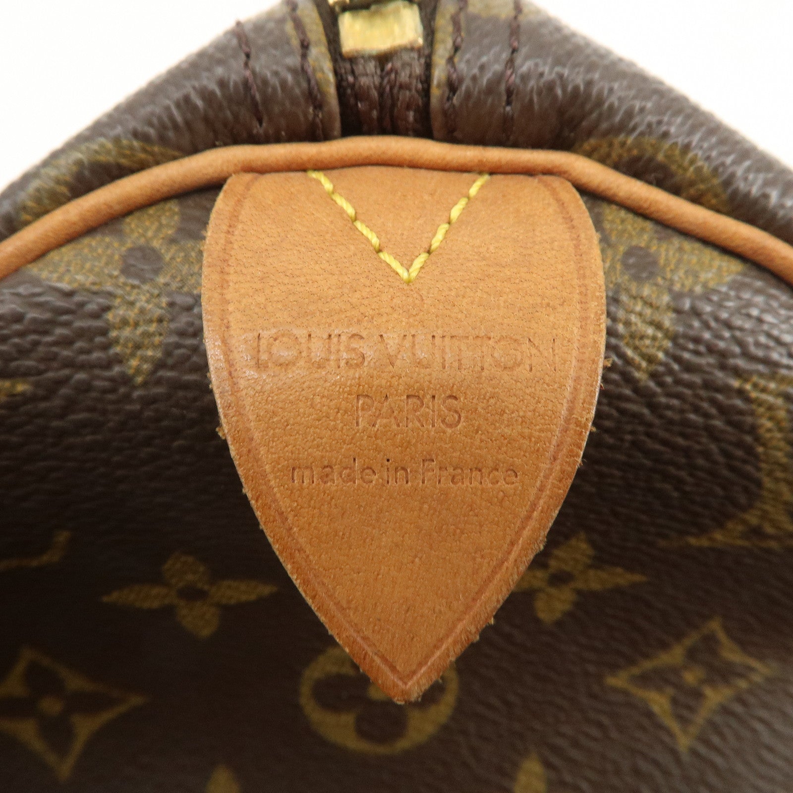 Louis Vuitton Monogram Speedy 30 Boston Bag Hand Bag Brown M41526