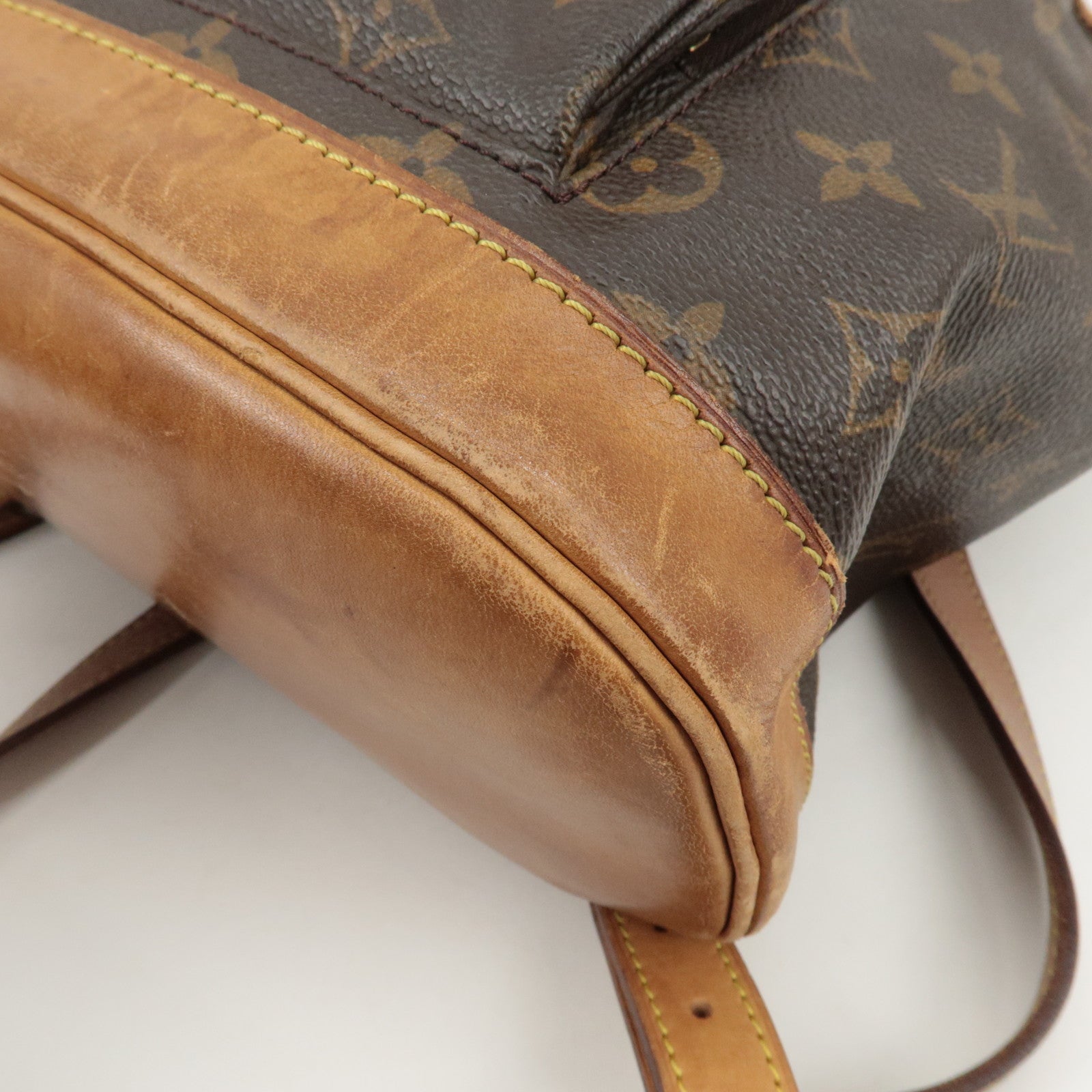 Louis Vuitton Monogram Montsouris MM Backpack Brown M51136 Used