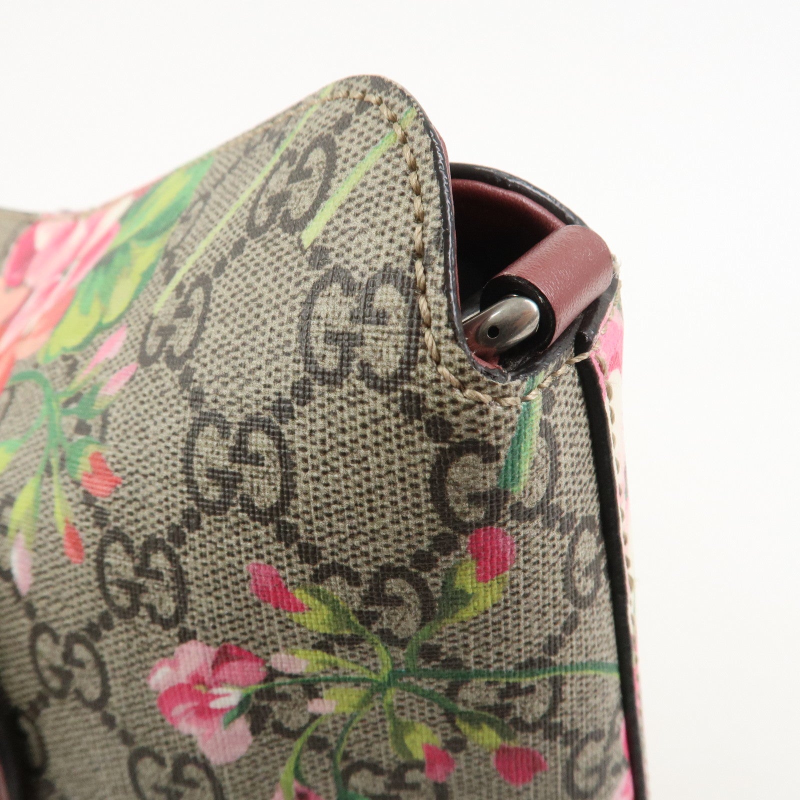 GUCCI GG Blooms GG Supreme 2Way Hand Shoulder Bag Floral 429147