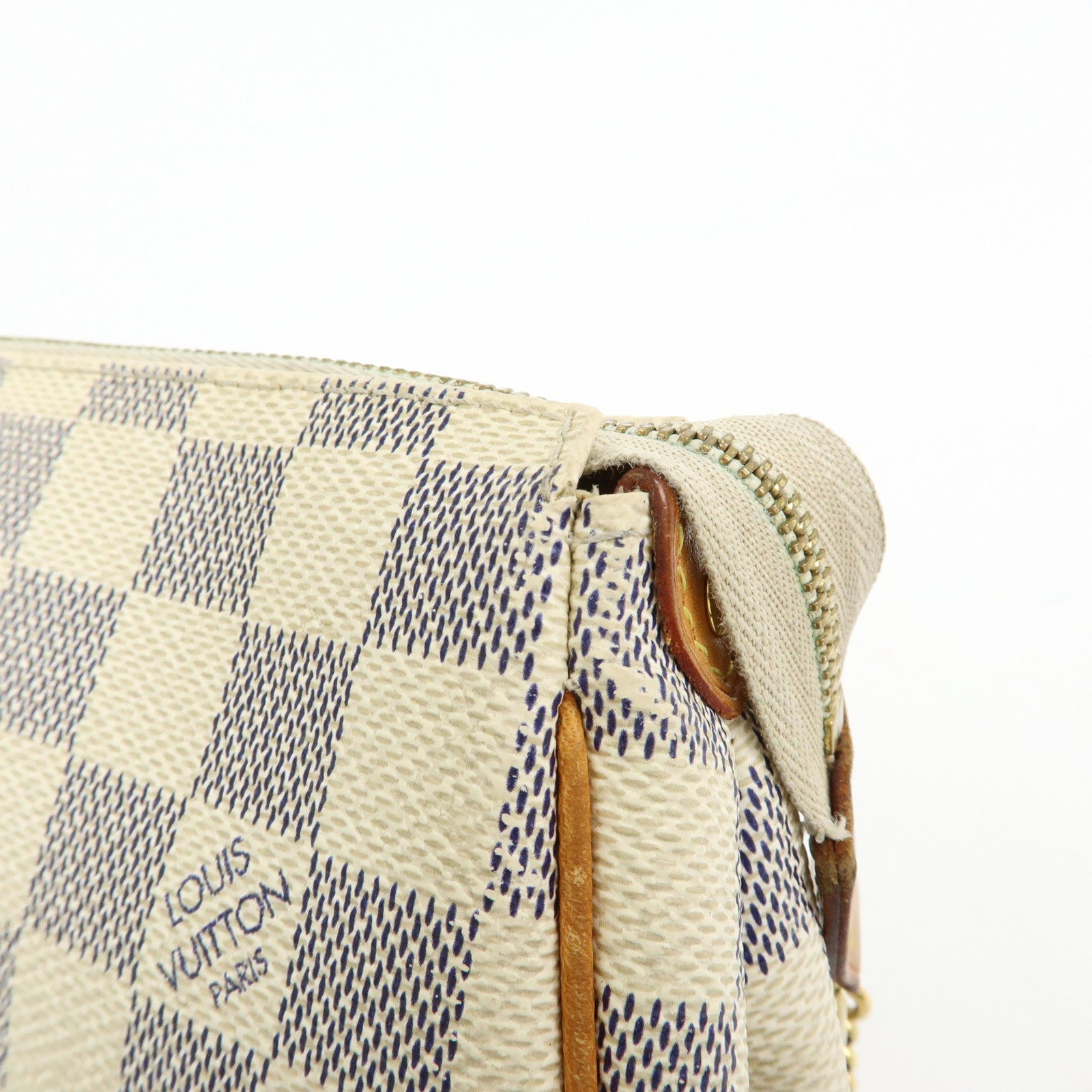 Louis Vuitton Damier Azur Eva 2Way Bag Hand Bag Shoulder Bag N55214