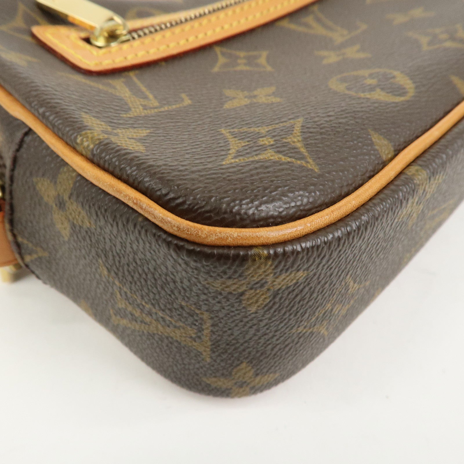 Louis Vuitton Monogram Pochette Cite Shoulder Bag Brown M51183