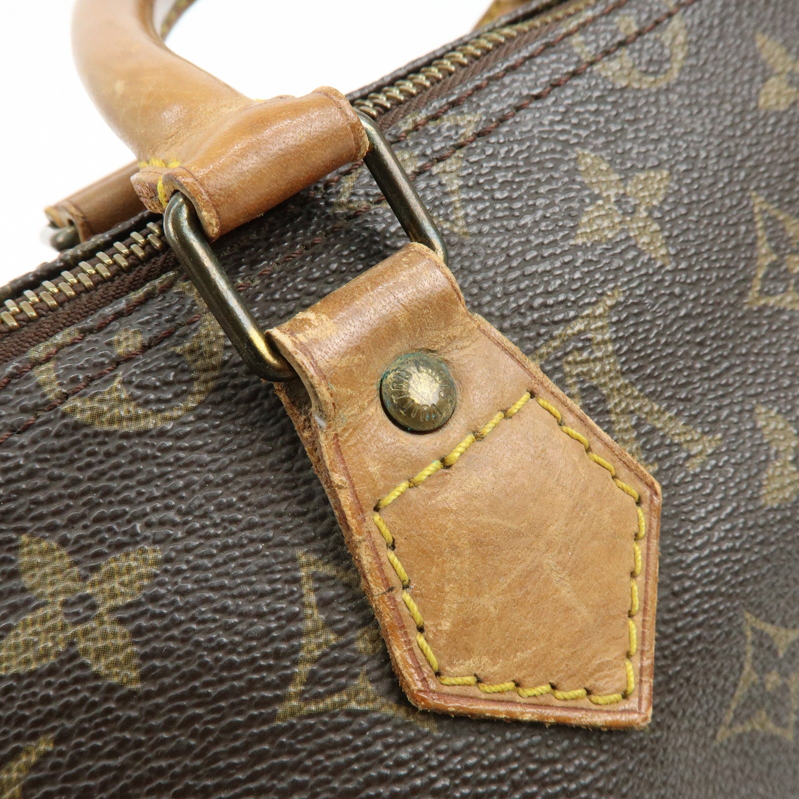 Louis Vuitton Monogram Speedy 35 Boston Bag Hand Bag M41524